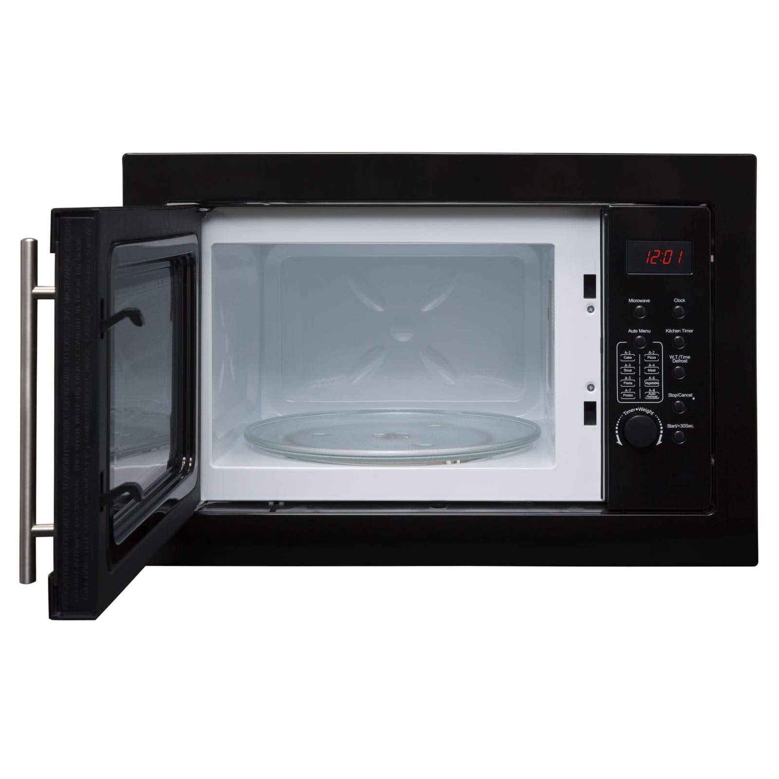 SIA BIM20BL 20L Built-in Microwave Oven with Digital Timer - Perfect for Small Kitchens, Apartments & Dorm Rooms
