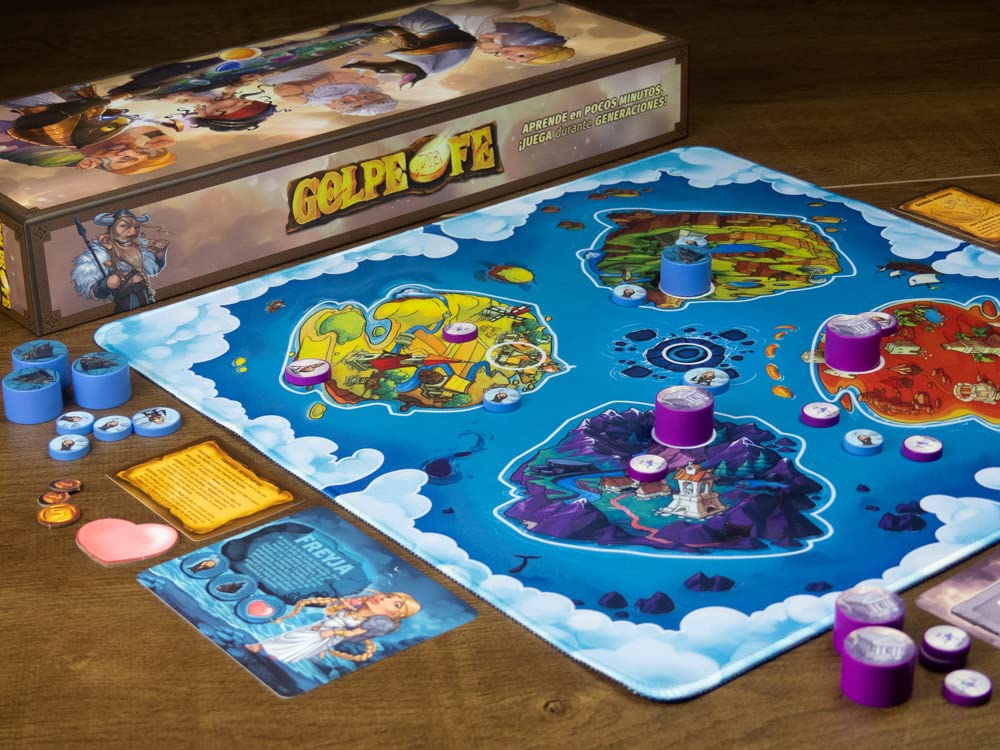 Maldito Games Golpe de Fe - Spanish Card Game for Adults & Parties | Fun Strategy Game for Game Nights, Social Gatherings & Family Events