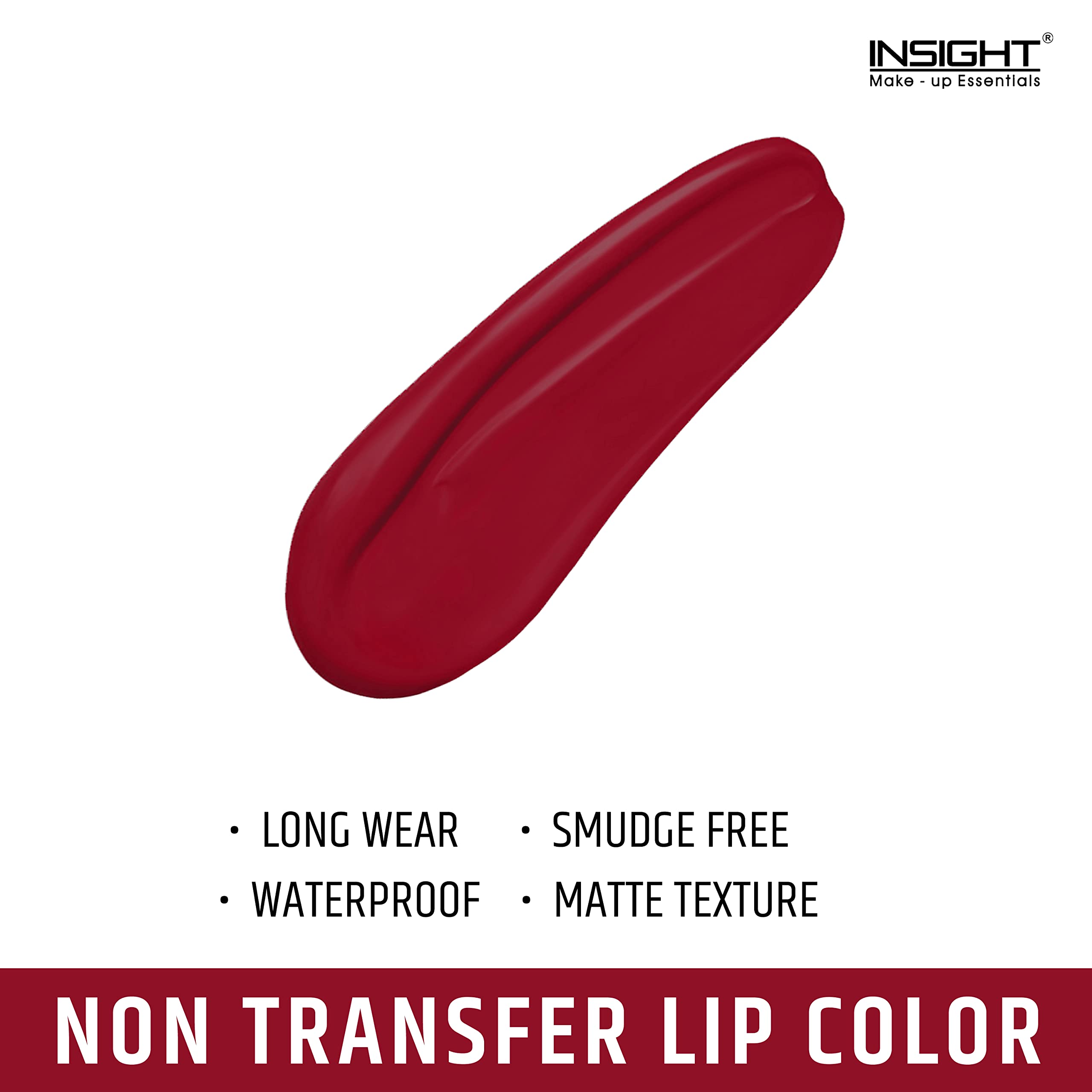 INSIGHT Non-Transfer Matte Lipstick Set - 4ml Soft Rose (#10) & Romance (#21) - Long Lasting Velvet Lip Color for Daily Wear & Special Occasions