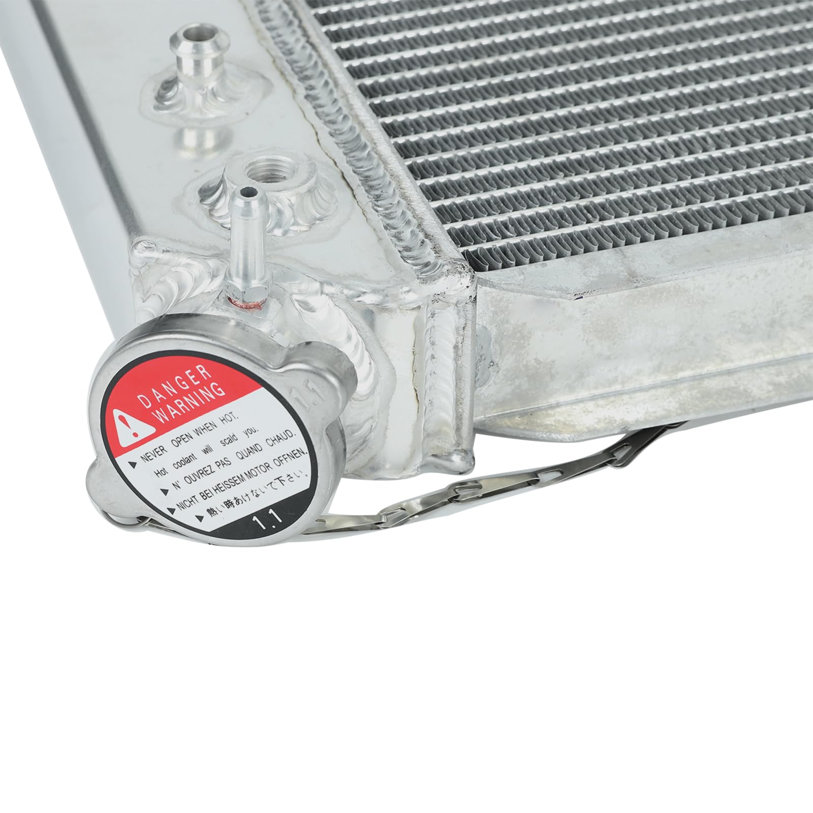 3 Row AA5052 Aluminum Radiator with 2X 12