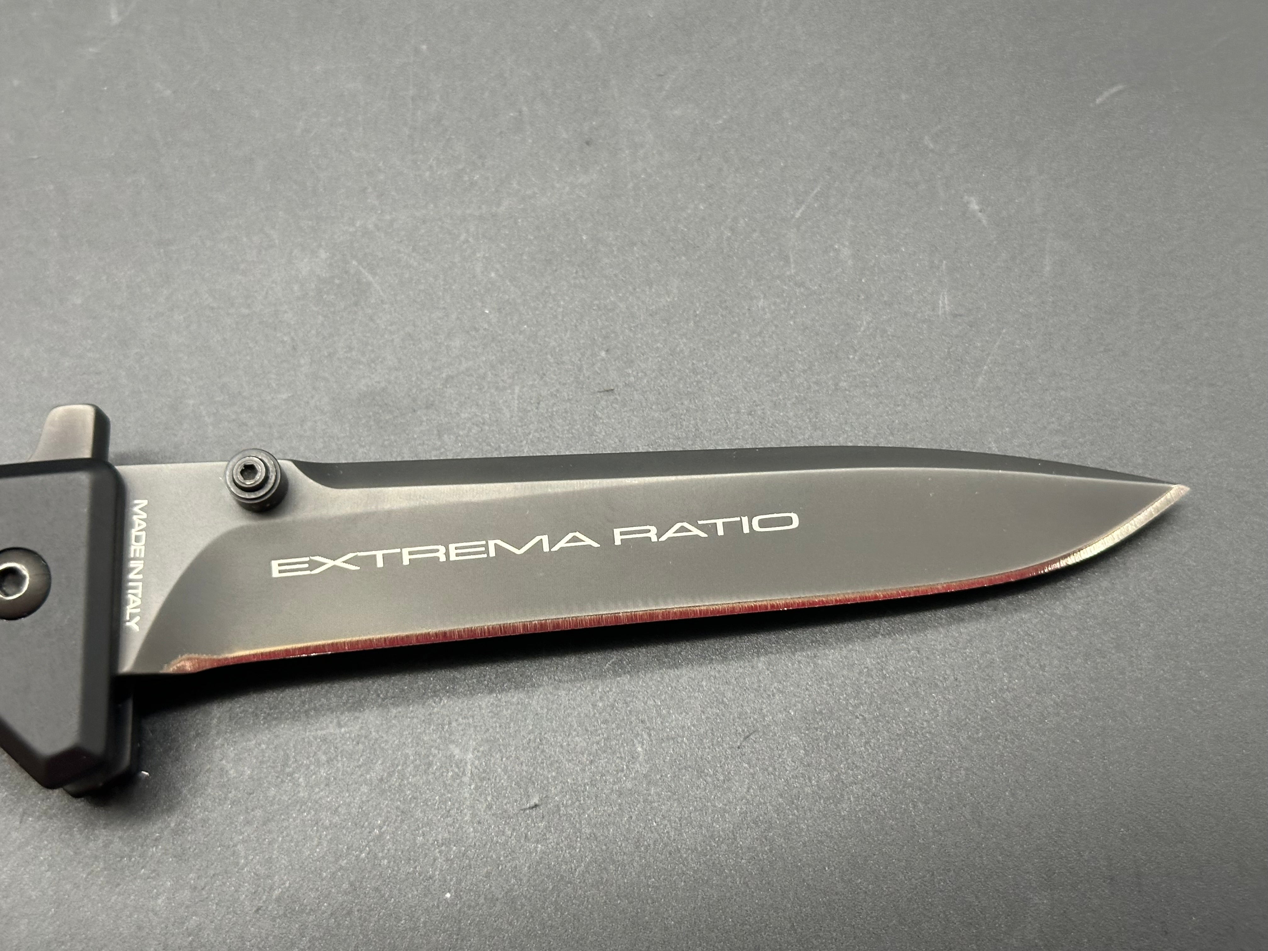 Extrema Ratio Faida Tactical Knife - Nemesis Series - High-Performance Outdoor Survival & Hunting Knife - Perfect for Camping, Hiking & Bushcraft Adventures