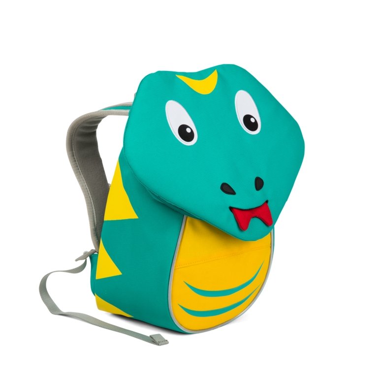 Affenzahn Small Samuel Snake - Cute & Durable Kids Backpack for School, Travel & Daycare | Lightweight & Ergonomic Design for Toddlers & Preschoolers