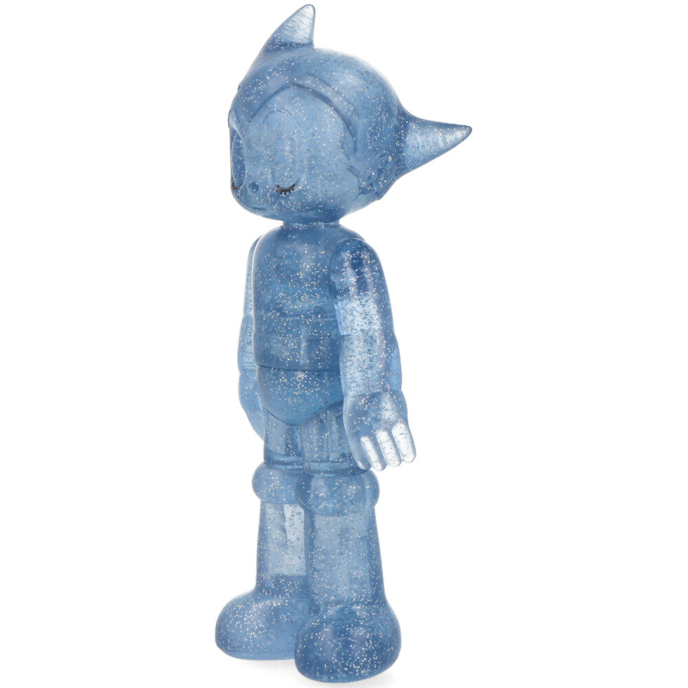 Astro Boy PVC Figure - Soda Blue Color with Closed Eyes Version - Perfect for Anime Collectors and Display Shelves