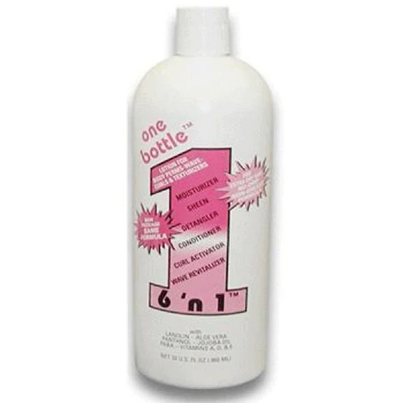 6N1 Ultra Hydrating Moisture Lotion for Extra Dry Hair - Deep Conditioning Treatment for Damaged Hair (8oz/16oz) - Perfect for Daily Hair Care & Post-Color Treatment