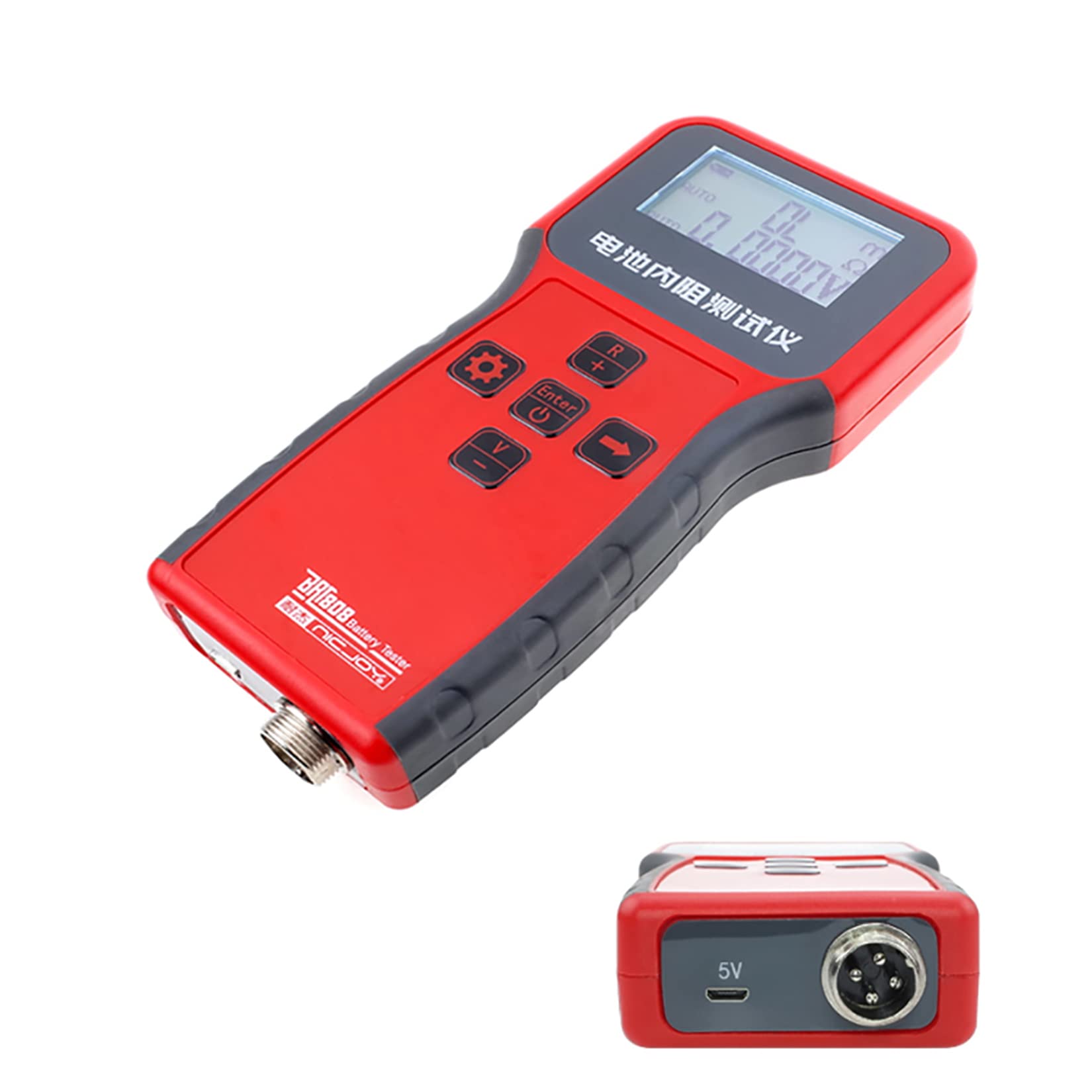 iDili YR1030 High-Precision Battery Internal Resistance Tester for DIY Lithium 18650 Batteries - Professional Battery Testing Equipment for RC Cars, Drones, and Power Tools
