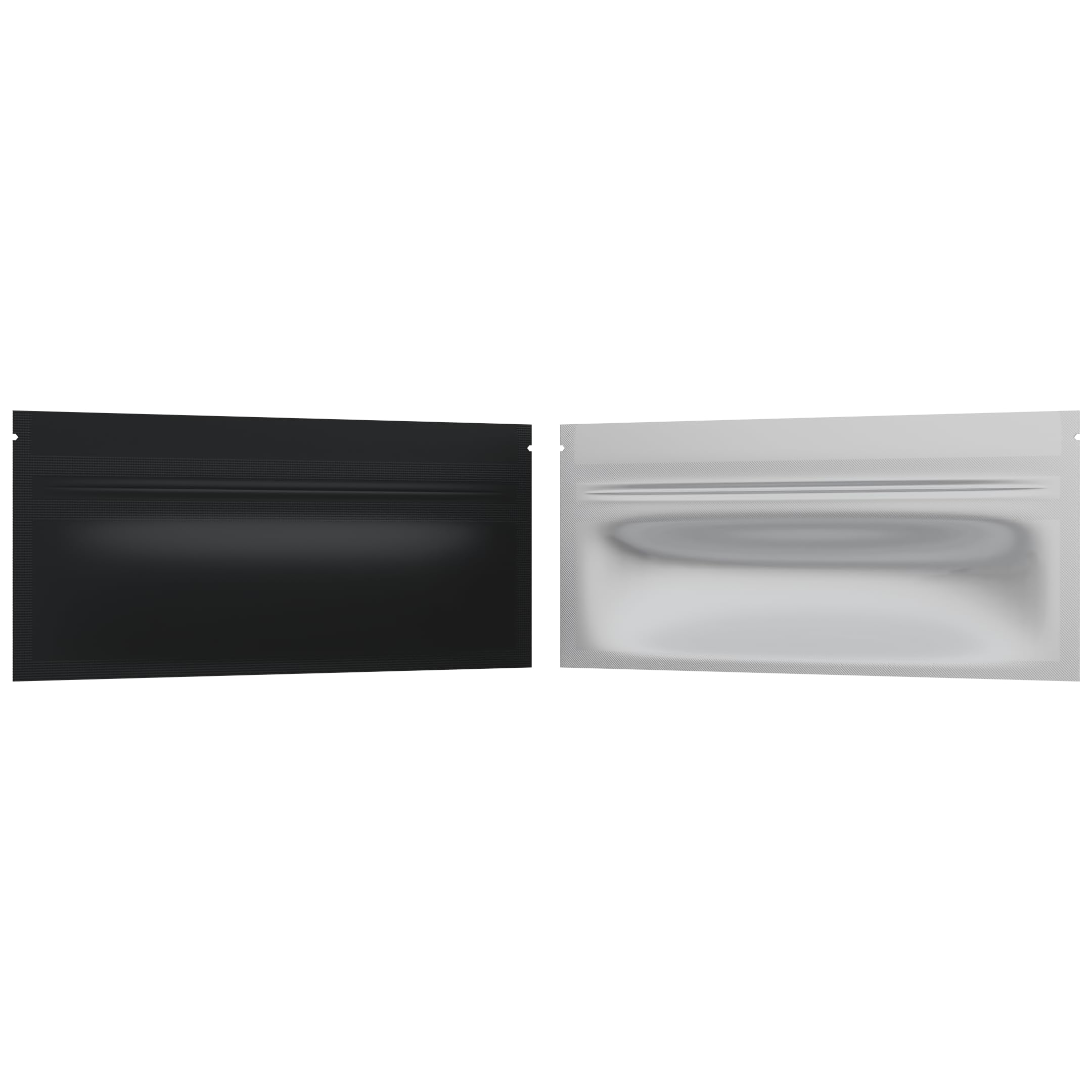 Premium Mylar Barrier Bags with Zipper & Heat Seal - 1000 Pack (6