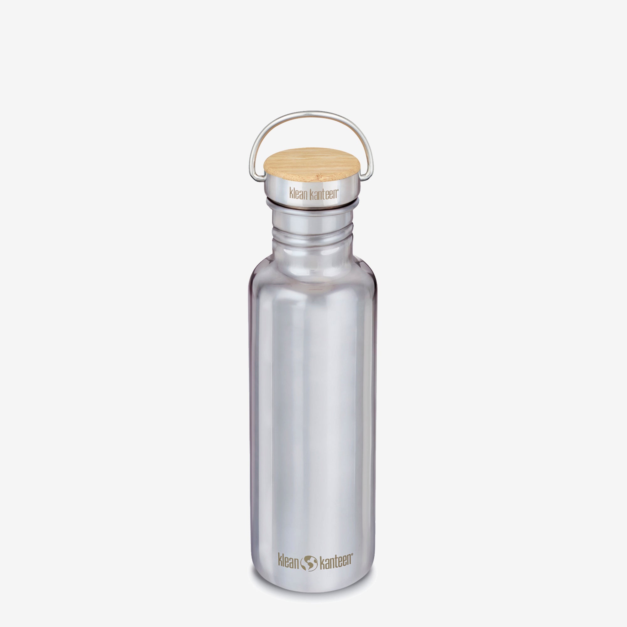 27oz (800ml) Insulated Stainless Steel Water Bottle with Bamboo Lid - Leakproof, BPA-Free, Eco-Friendly for Gym, Hiking & Outdoor Activities