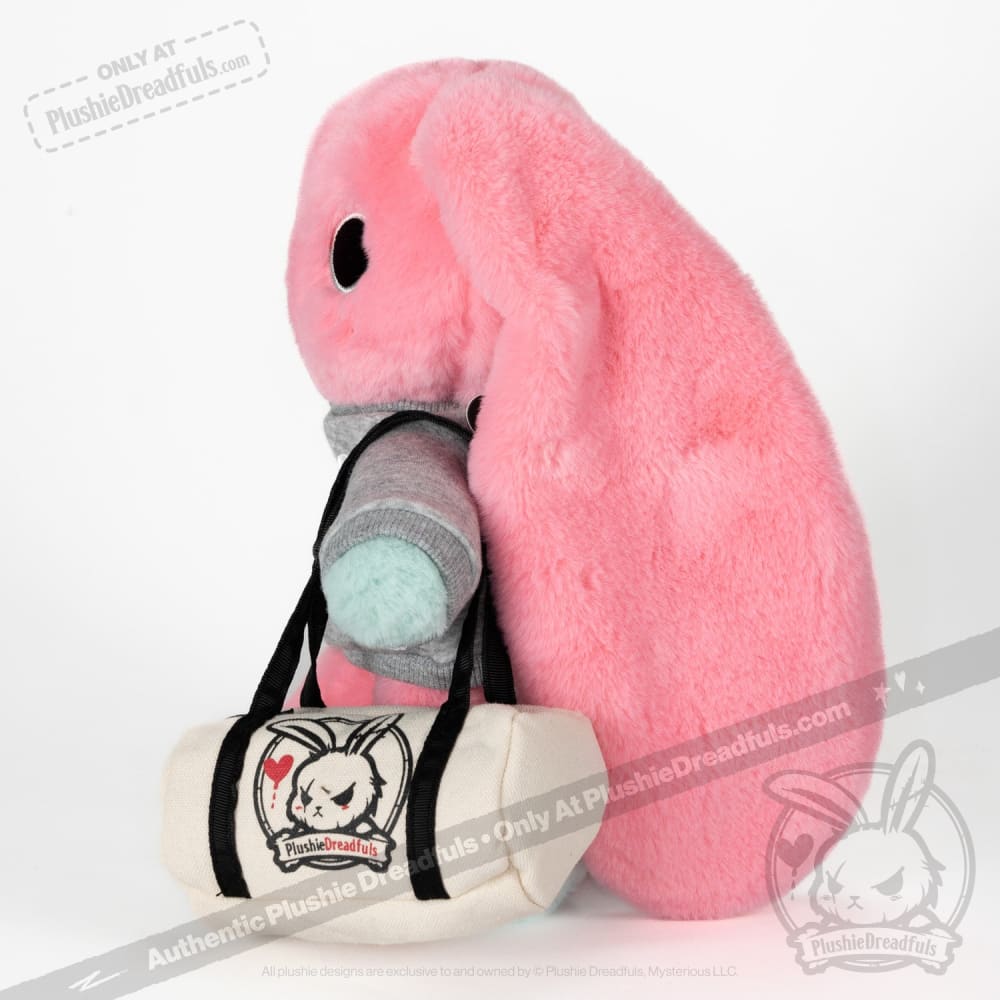 Plushie Dreadfuls Trust Issues Bunny - Soft Stuffed Animal Toy for Anxiety Relief & Emotional Support | Perfect for Therapy, Gifts, and Comfort