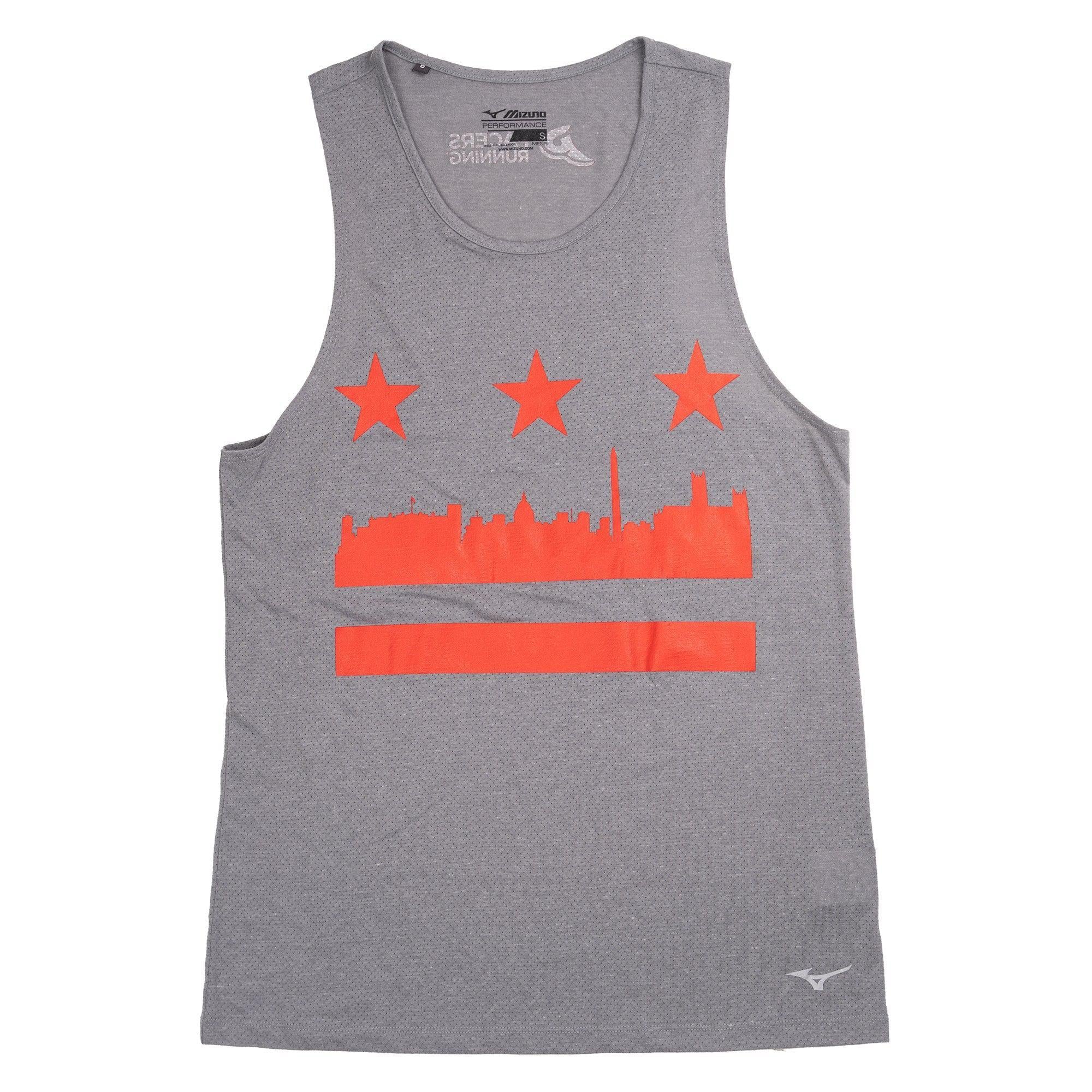 Men's DC Flag Tank Top - Patriotic Graphic Muscle Tee for Casual Wear & Summer Outfits | Gym, Beach, Street Style