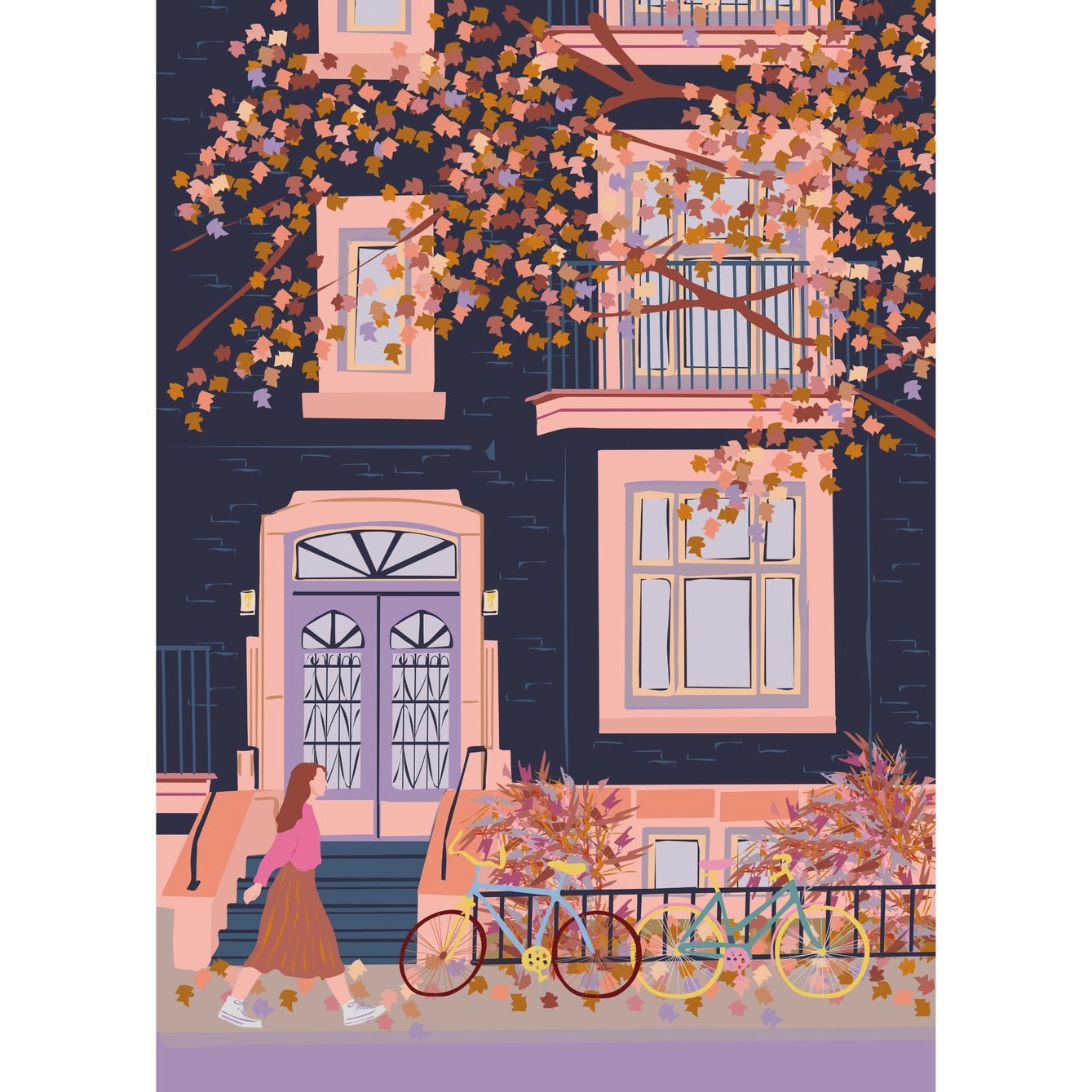 Autumn in Montreal - 1000 Piece Jigsaw Puzzle for Adults | Beautiful Fall Landscape Puzzle | Perfect for Family Game Night & Relaxation