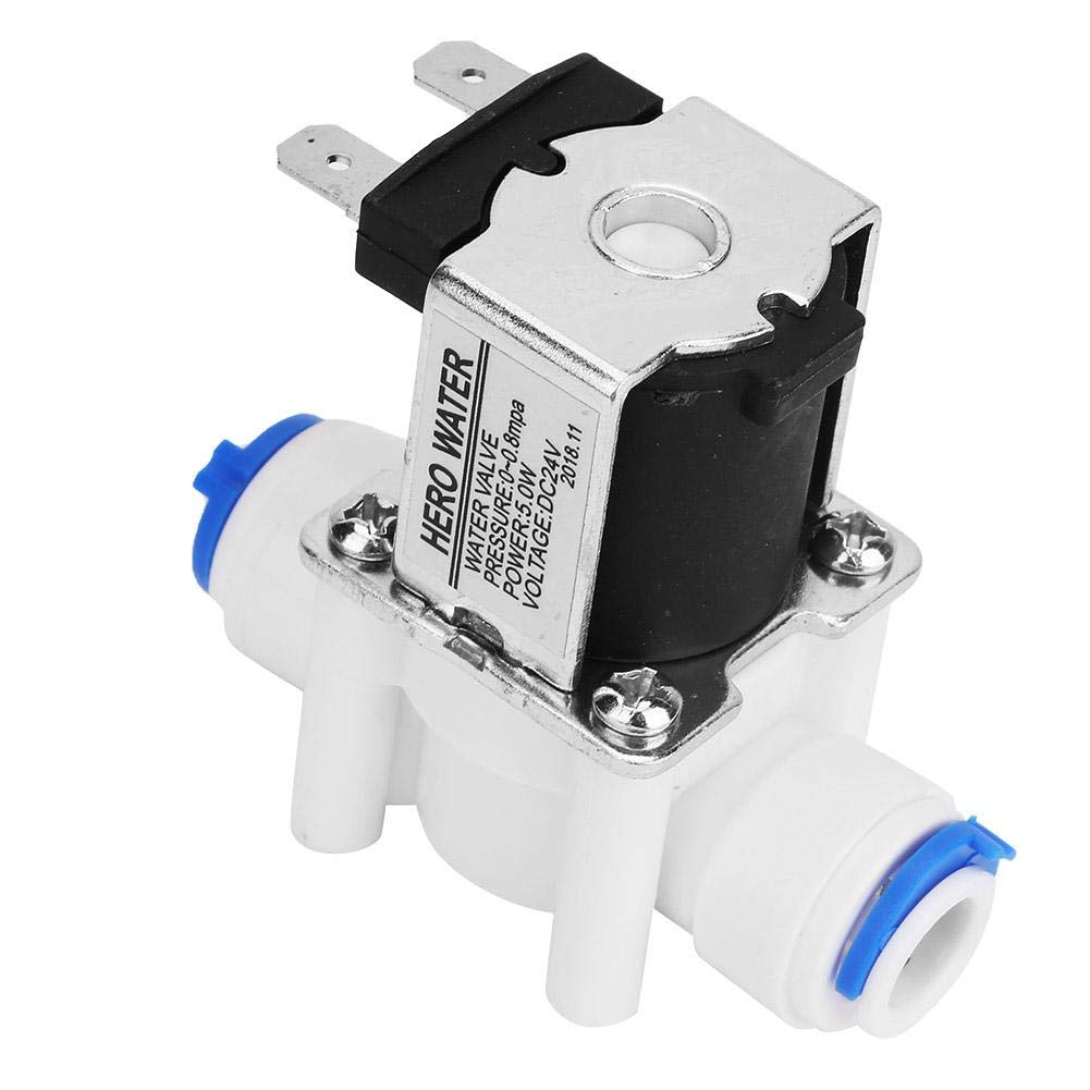 24V Solenoid Water Valve for Home - High Performance & Stability, Ideal for Water Purifiers and Filtration Systems
