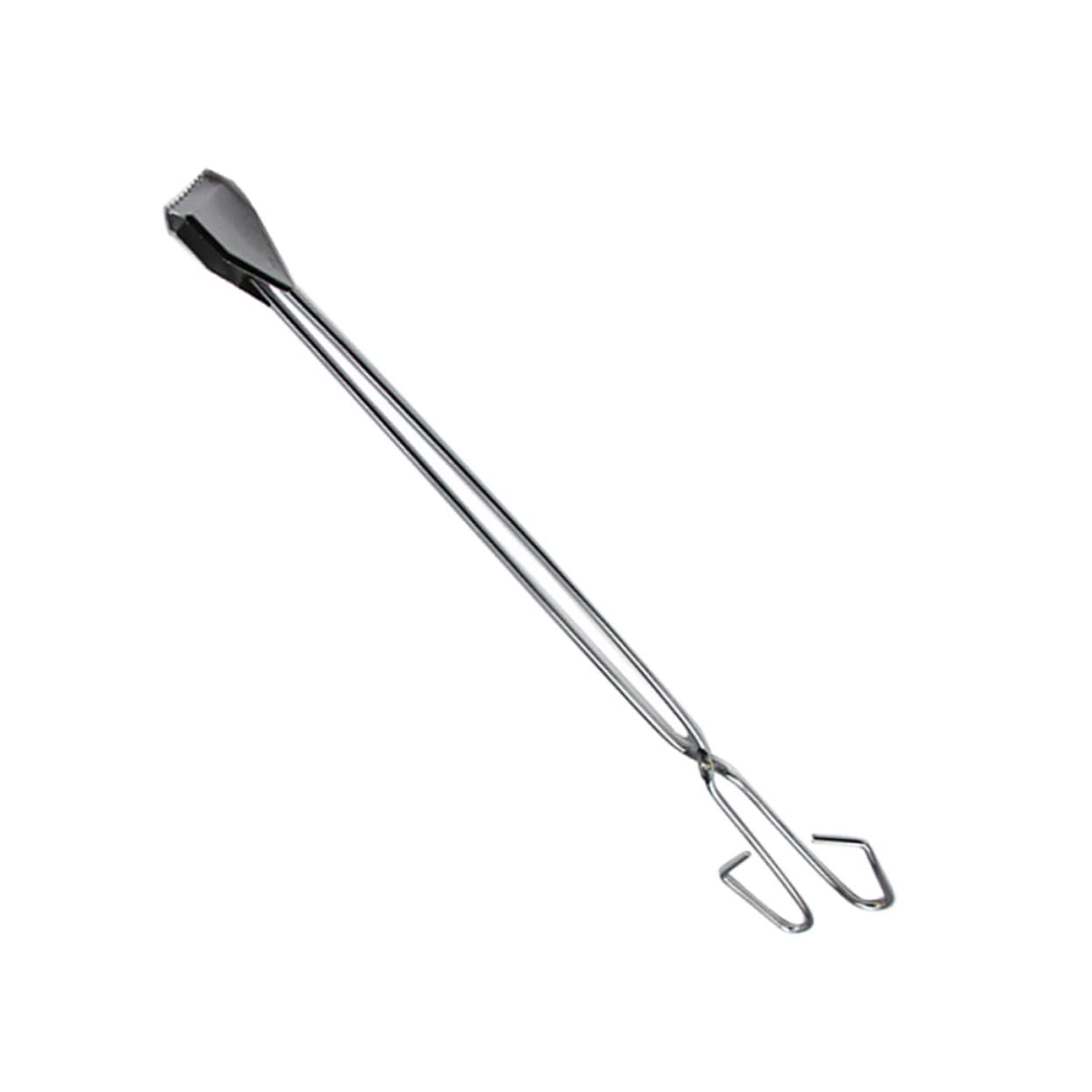 2PCS 60cm Heavy Duty Stainless Steel Scissor Tongs - Grill Tools & Garbage Pickup Clamp for Outdoor BBQ, Camping, Picnics & Trash Collection - Durable & Portable Kitchen & Cleaning Accessories