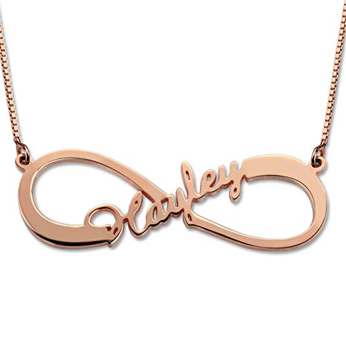 1 Name Rose Gold Plated