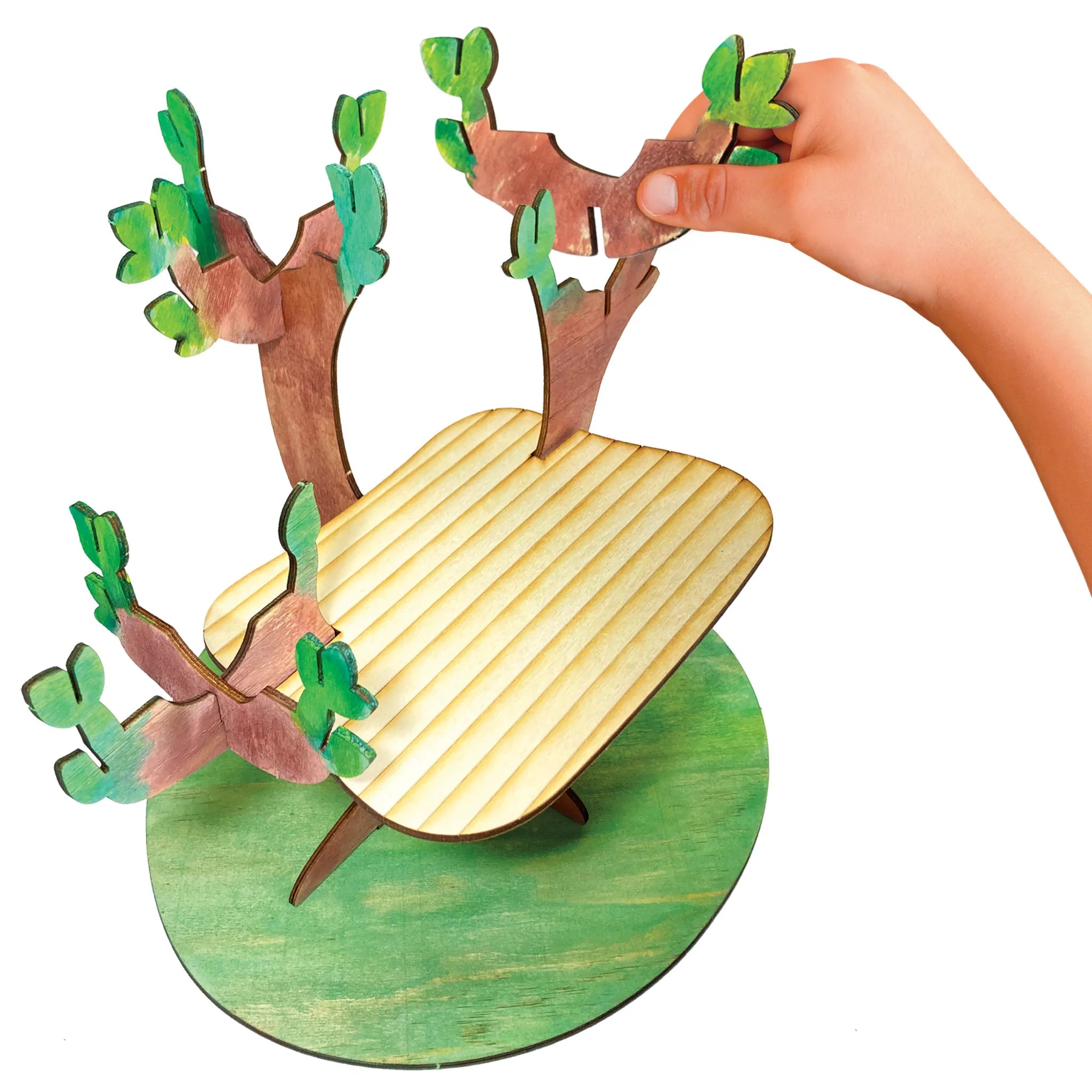DIY Wooden Tree House Kit for Kids - Creative Outdoor Playhouse for Backyard & Garden Fun | Perfect for Imaginative Play & Family Bonding