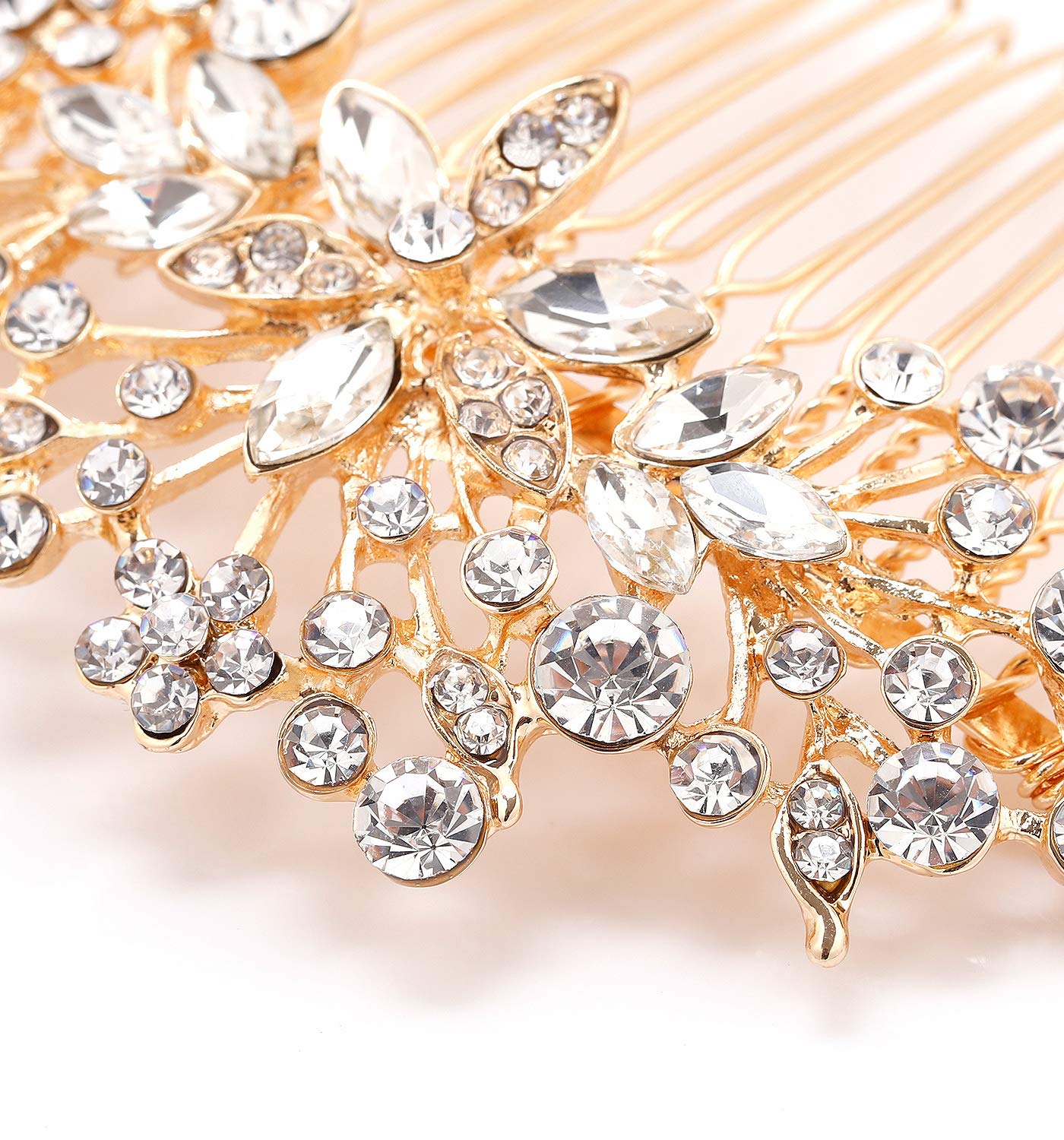 Elegant Wedding Hair Side Combs | Bridal Hair Accessories for Brides & Bridesmaids | Perfect for Weddings, Bridal Showers & Special Occasions