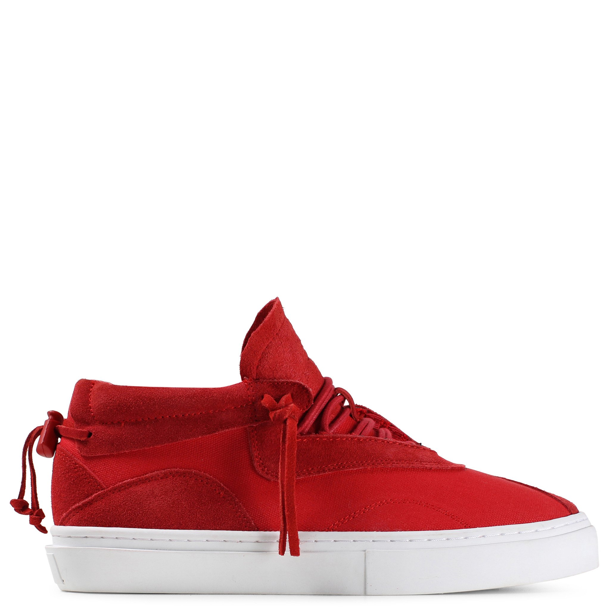 Everest Midtop Sneaker for Men - Comfortable Red Athletic Shoes for Running, Walking & Gym Workouts - Lightweight & Breathable Sneakers for Casual Wear & Sports
