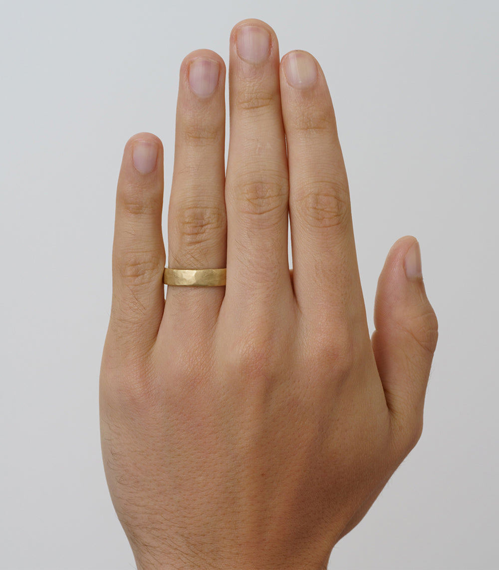 Raw Texture Wedding Band Ring for Men & Women - Handcrafted Rustic Matte Finish Tungsten or Titanium - Perfect for Couples, Engagements, Anniversaries & Everyday Wear