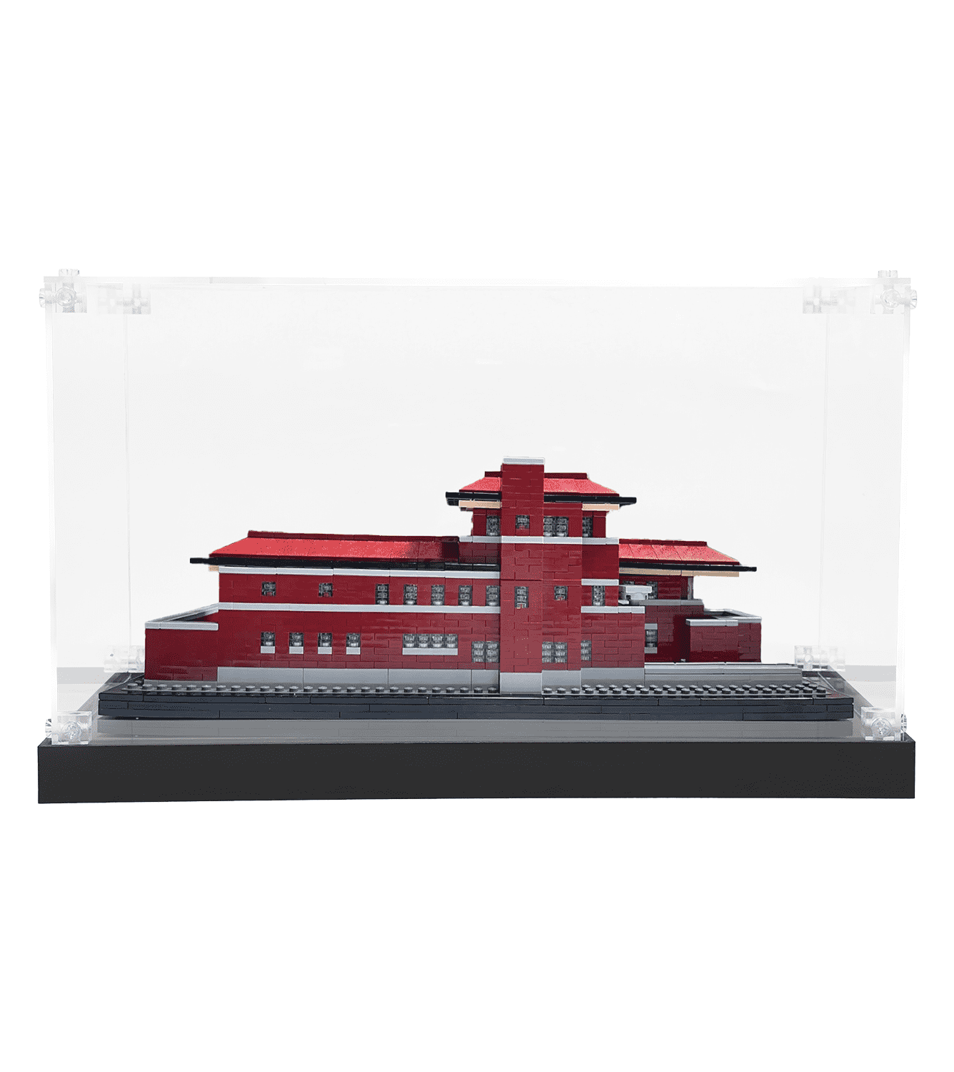 LEGO Robie House 21010 Display Case - Clear Acrylic Protection Box for Collectible Building Sets - Perfect for Showcasing & Preserving Your LEGO Architecture Collection