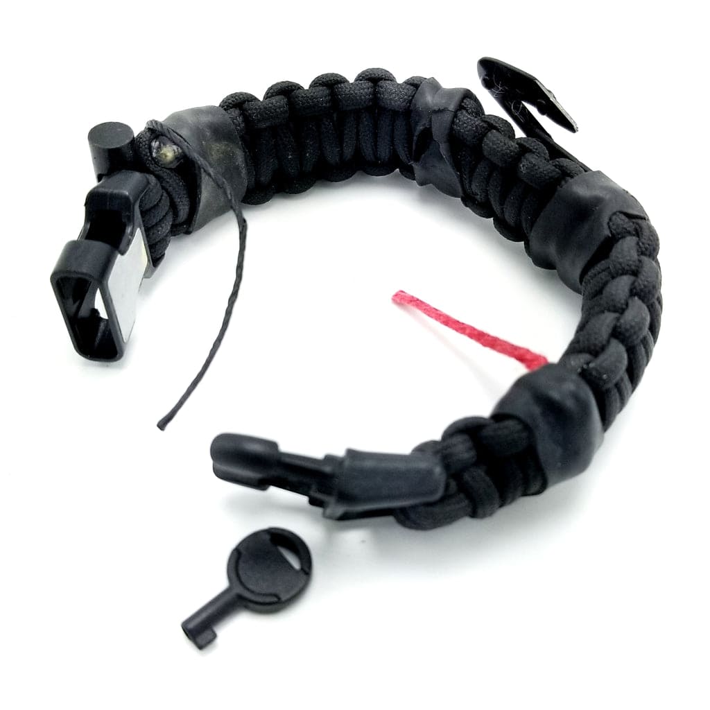 SERE Sidekick Paracord Survival Bracelet - Adjustable Tactical Rope Bracelet for Outdoor Camping, Hiking & Emergency Situations