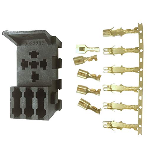 Heavy Duty 4 & 5 Pin Relay Kit with ATO Fuse Base for Car, RV, Yacht - Black Fuse Holder Socket Box - Perfect for Automotive Electrical Systems, Marine Applications & Vehicle Upgrades