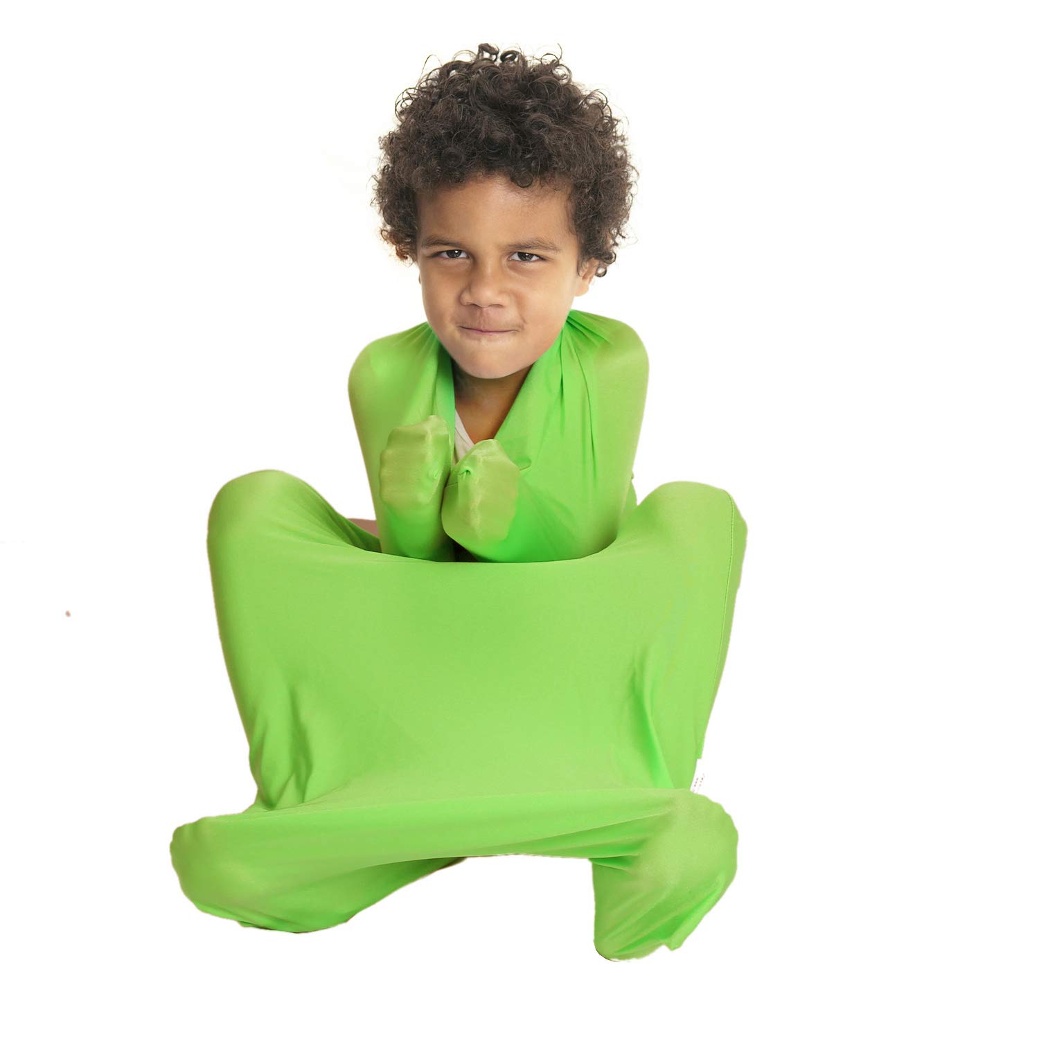 Alnkids Dynamic Movement Sensory Body Sock for Kids - Stretchy Sensory Compression Sack for Autism, ADHD & Calming - Updated Version - Perfect for Therapy, Yoga & Sensory Play at Home or School