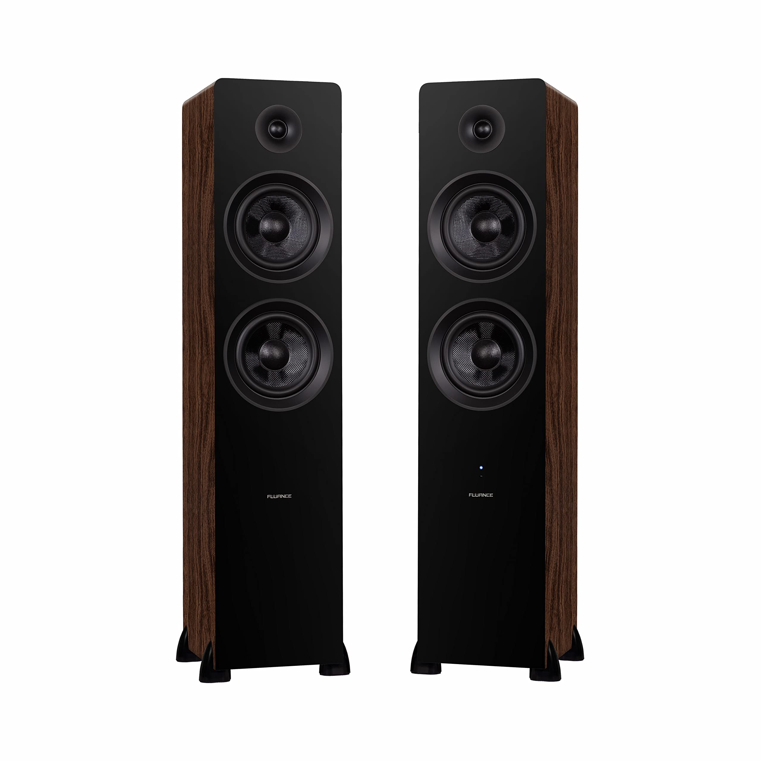Fluance Ai81 Powered Floorstanding Tower Speakers & DB10 10