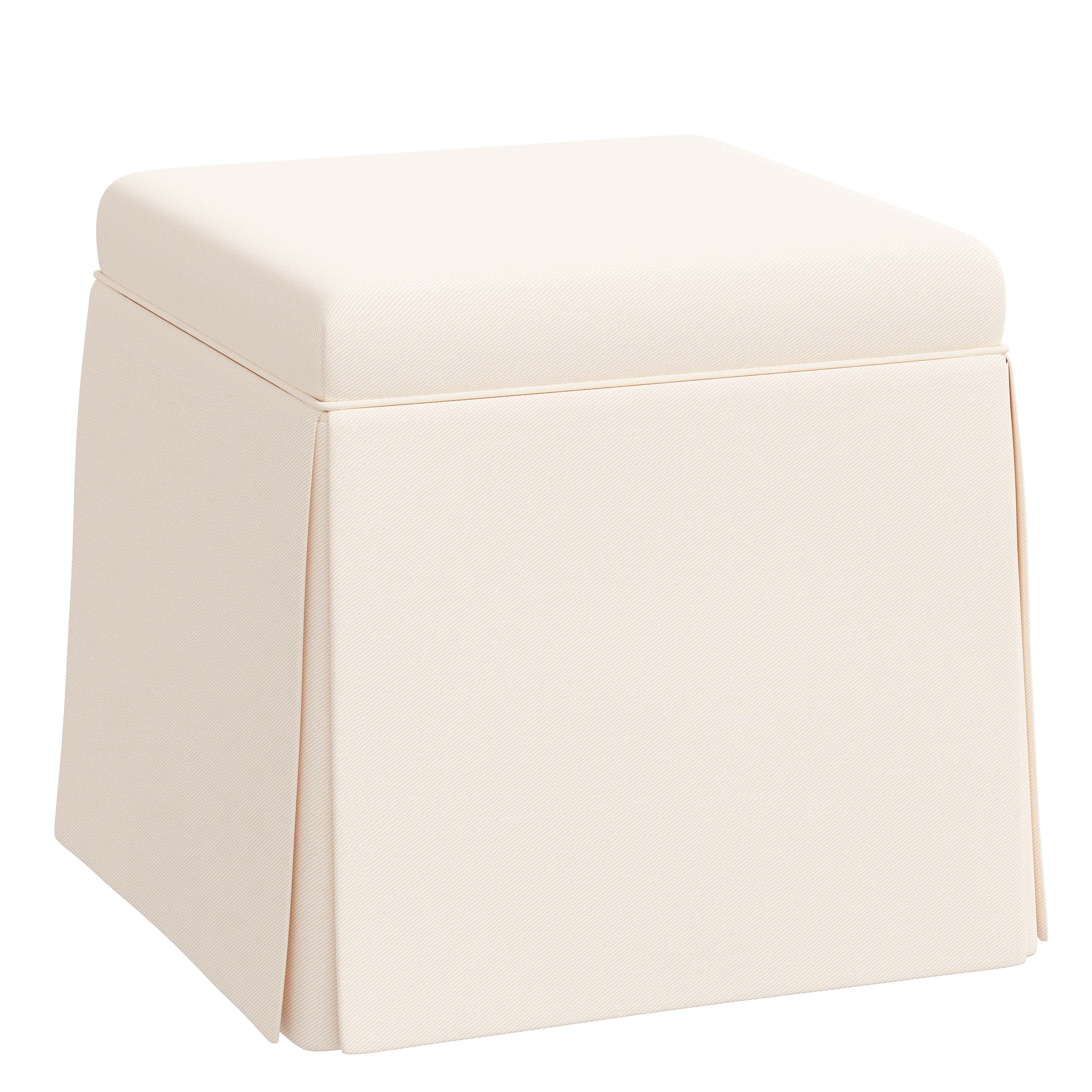 Hadley Storage Ottoman - Versatile Footrest, Bench & Hidden Storage for Living Room, Bedroom & Home Decor - Perfect for Extra Seating & Organization