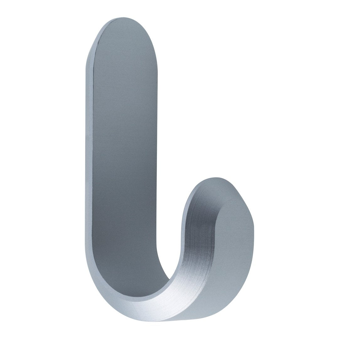 Curve Mini Hook Set of 2 (6 Pack) - Heavy Duty Wall Hangers for Keys, Hats & Coats - Perfect for Entryway, Garage & Bathroom Organization
