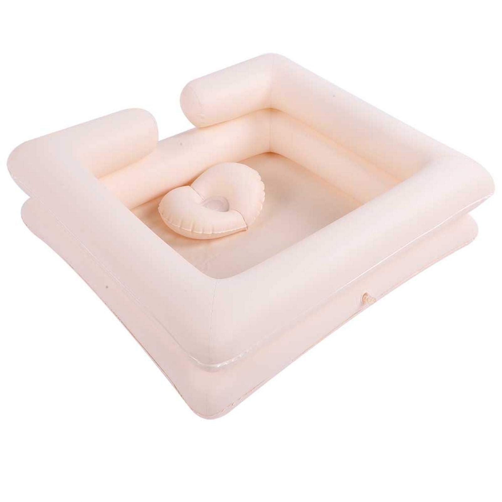 **Portable Inflatable Shampoo Basin - Hair Washing Sink for Outdoor Sports, Camping & Travel | Eco-Friendly & Lightweight Design**