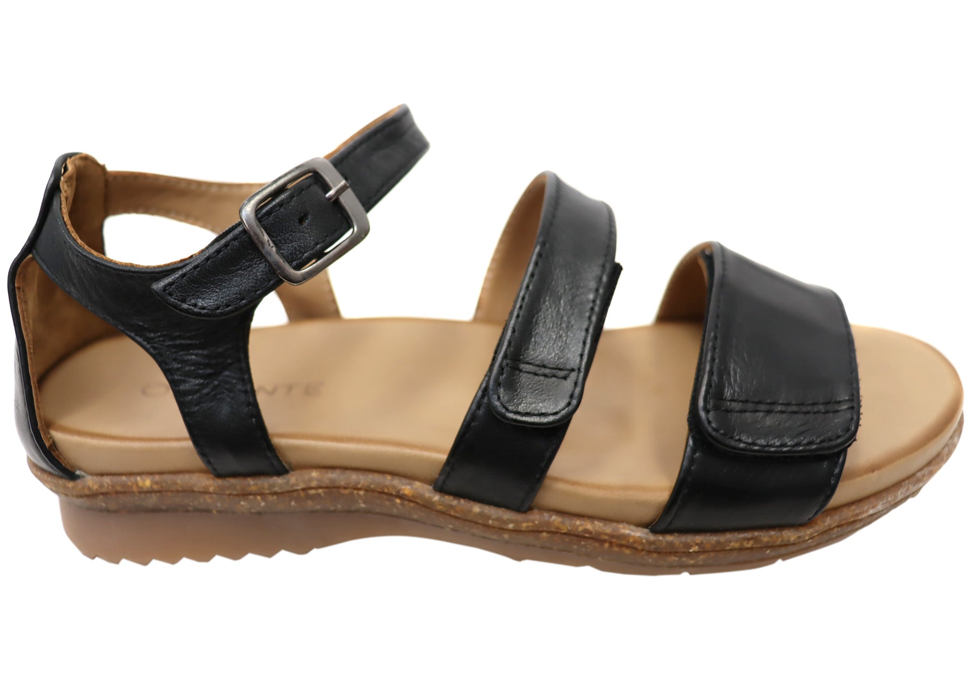 Orizonte Rye Women's Comfortable European Leather Sandals - Stylish Summer Walking Shoes for Beach, Vacation & Casual Outings