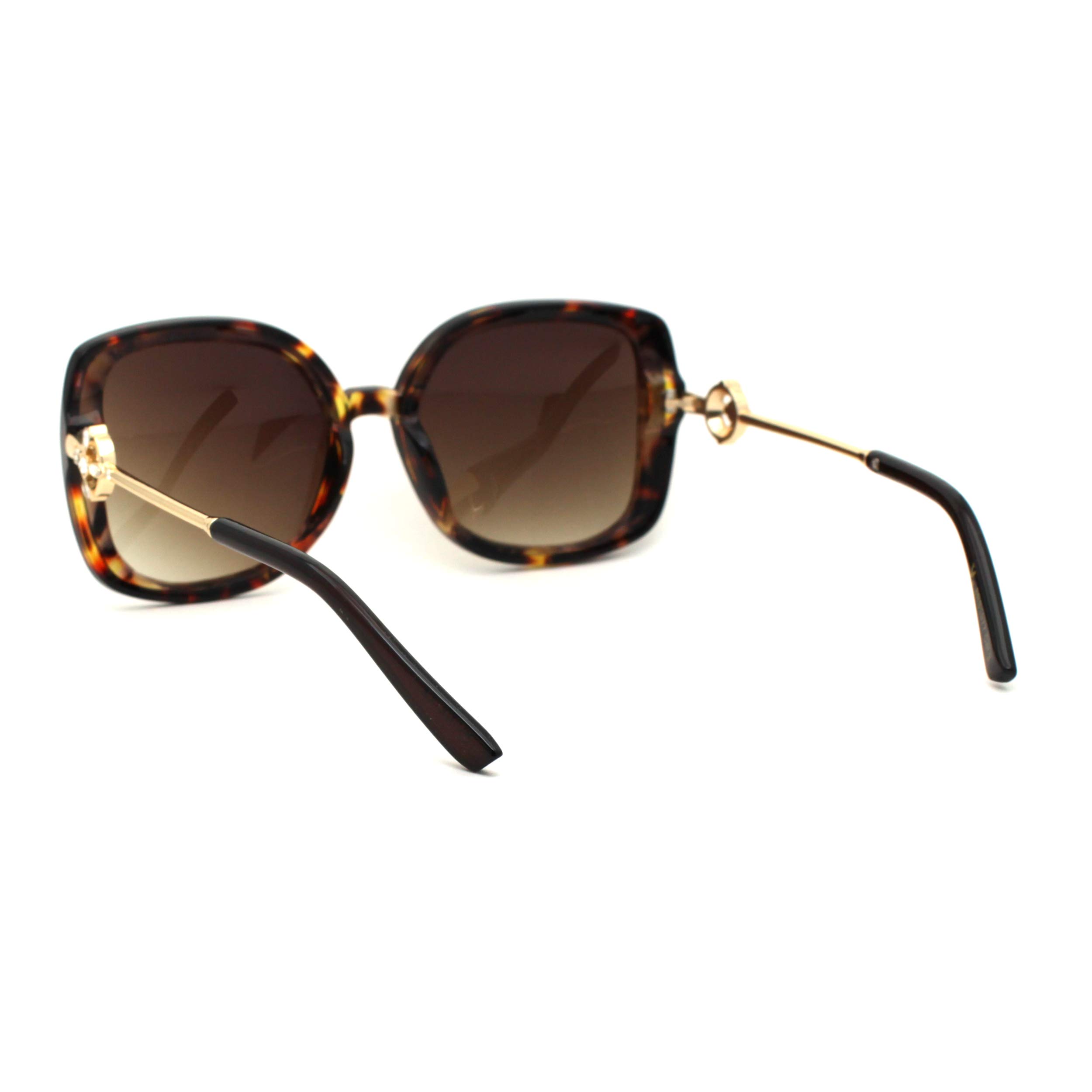 Women's Fashion Floral Rhinestone Rectangular Butterfly Sunglasses - UV Protection, Stylish Accessory for Summer, Beach, and Outdoor Activities