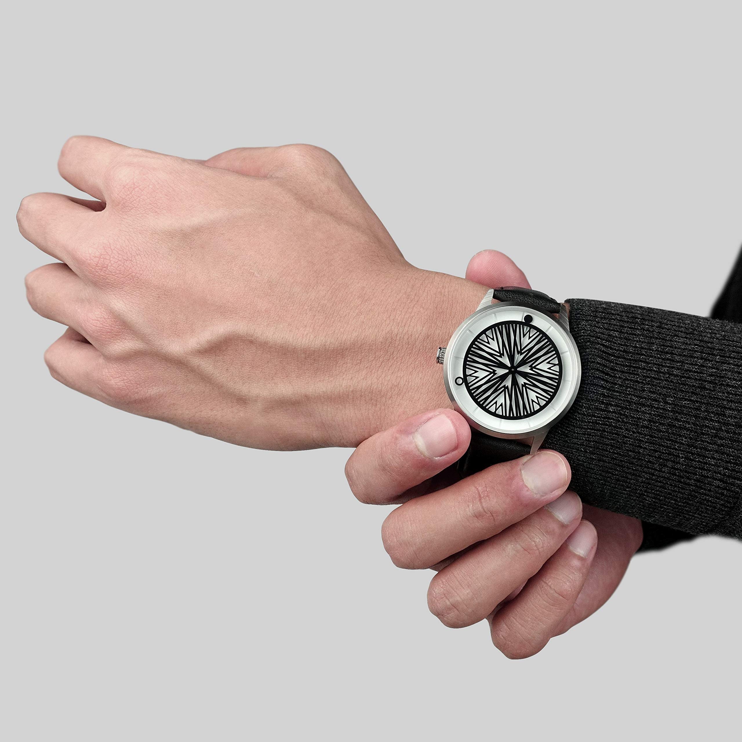 Rhizome Automatic Kinetic Art Watches for Men & Women - Self-Winding Mechanical Watch with Unique Kinetic Sculpture Design - Perfect for Business, Casual & Special Occasions
