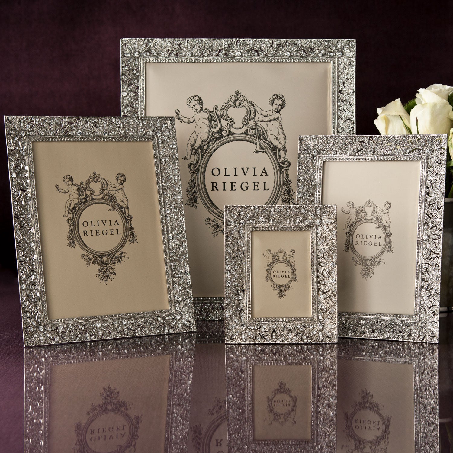 4x6 Silver Windsor Picture Frame - Elegant Photo Display for Home, Office & Gifts - Perfect for Weddings, Anniversaries & Family Portraits