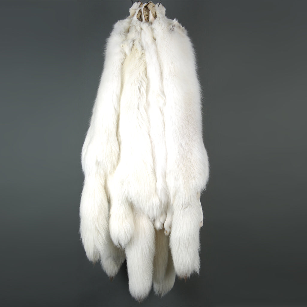 White Fox Women's Winter Coats - Warm Faux Fur Jacket with Hood, Stylish Outerwear for Cold Weather | Perfect for Snow Days, Skiing & Winter Fashion
