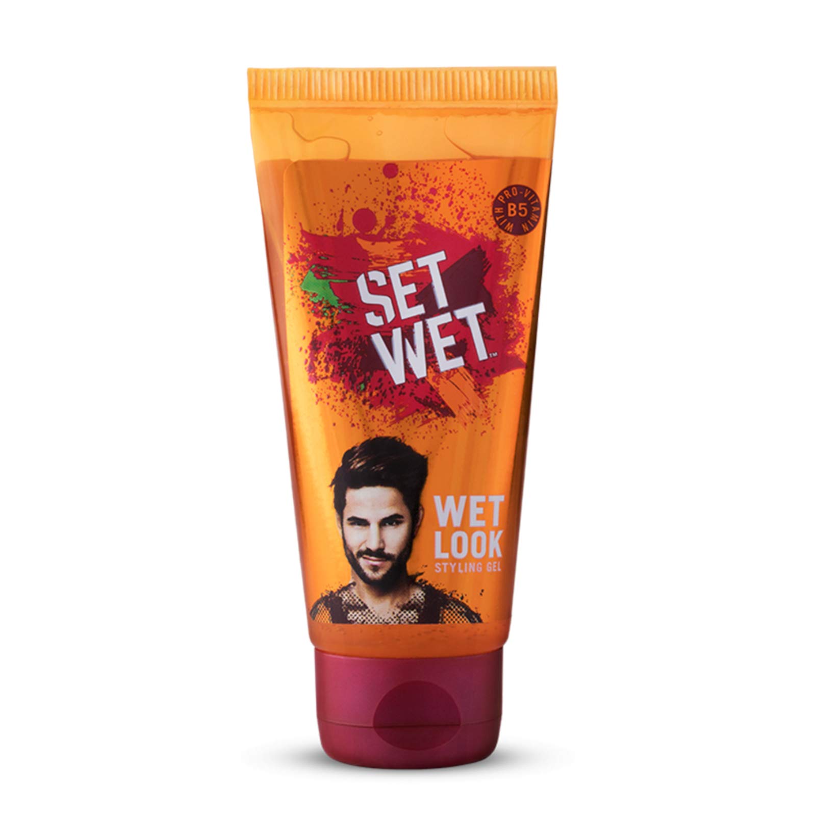 Set Wet Hair Gel Cool Hold & Wet Look Combo (50ml x 2) - Strong Hold Styling Gel for Men & Women - Perfect for Parties, Weddings & Everyday Hairstyling