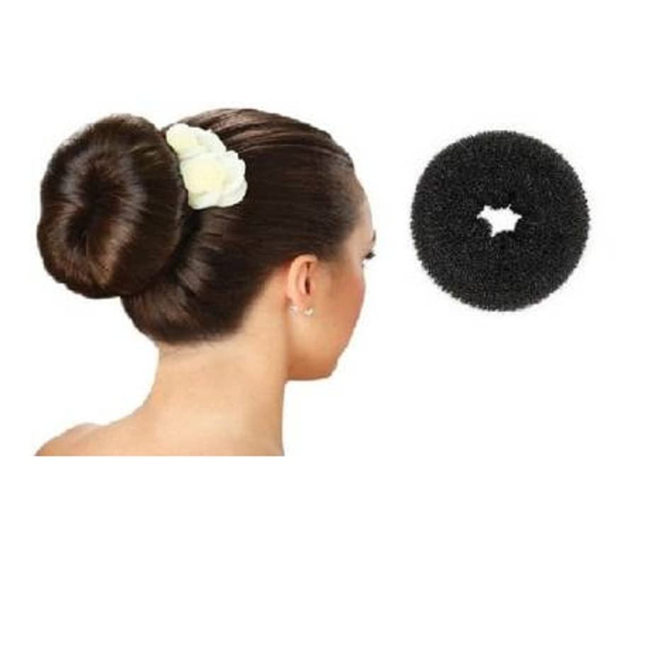 UZC Hair Puff Bumpit Maker Set of 3 - Hair Donut Ring Bun Maker for Voluminous Updos - Perfect for Weddings, Prom & Everyday Hairstyles