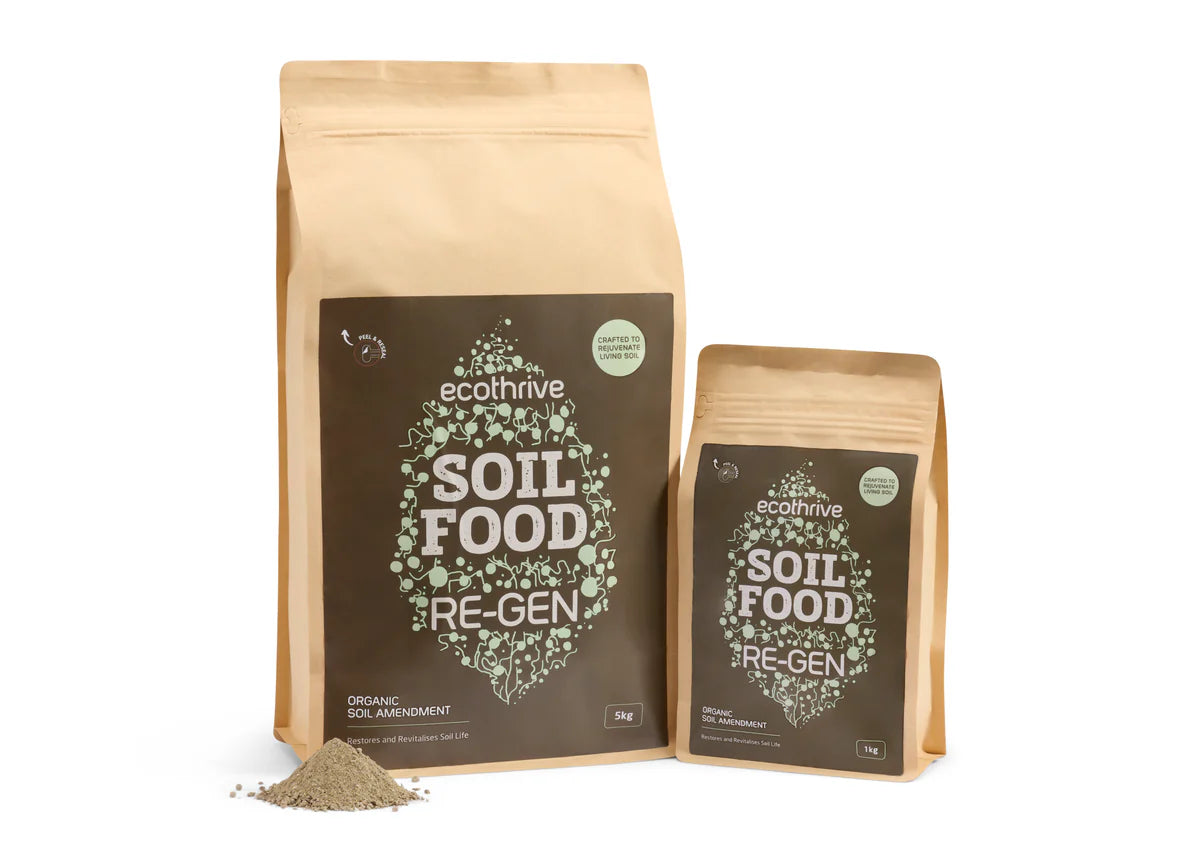Ecothrive Soil Food - Organic Soil Amendment for Healthy Plants | Boost Growth & Nutrient Uptake for Indoor/Outdoor Gardens