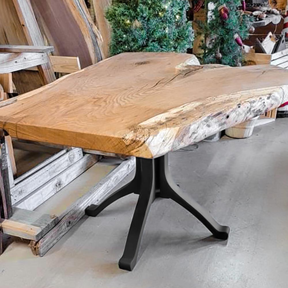 Wishbone Table Base 213 - 28 Inch Height for Round Dining Table Tops | Perfect for Kitchen, Dining Room & Restaurant Settings