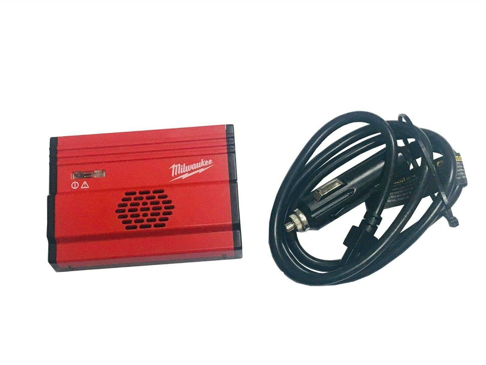Milwaukee 23-37-0010 Power Inverter - 1500W Continuous/3000W Peak Pure Sine Wave for RVs, Camping & Emergency Power Backup