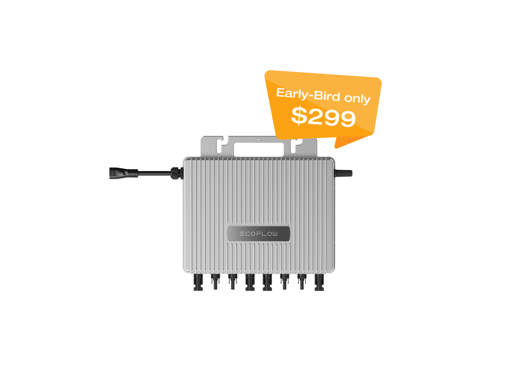 EcoFlow STREAM Microinverter - 1200W Portable Solar Power Inverter for Home, RV & Off-Grid Use | Clean Energy Solution for Camping, Emergencies & Outdoor Adventures