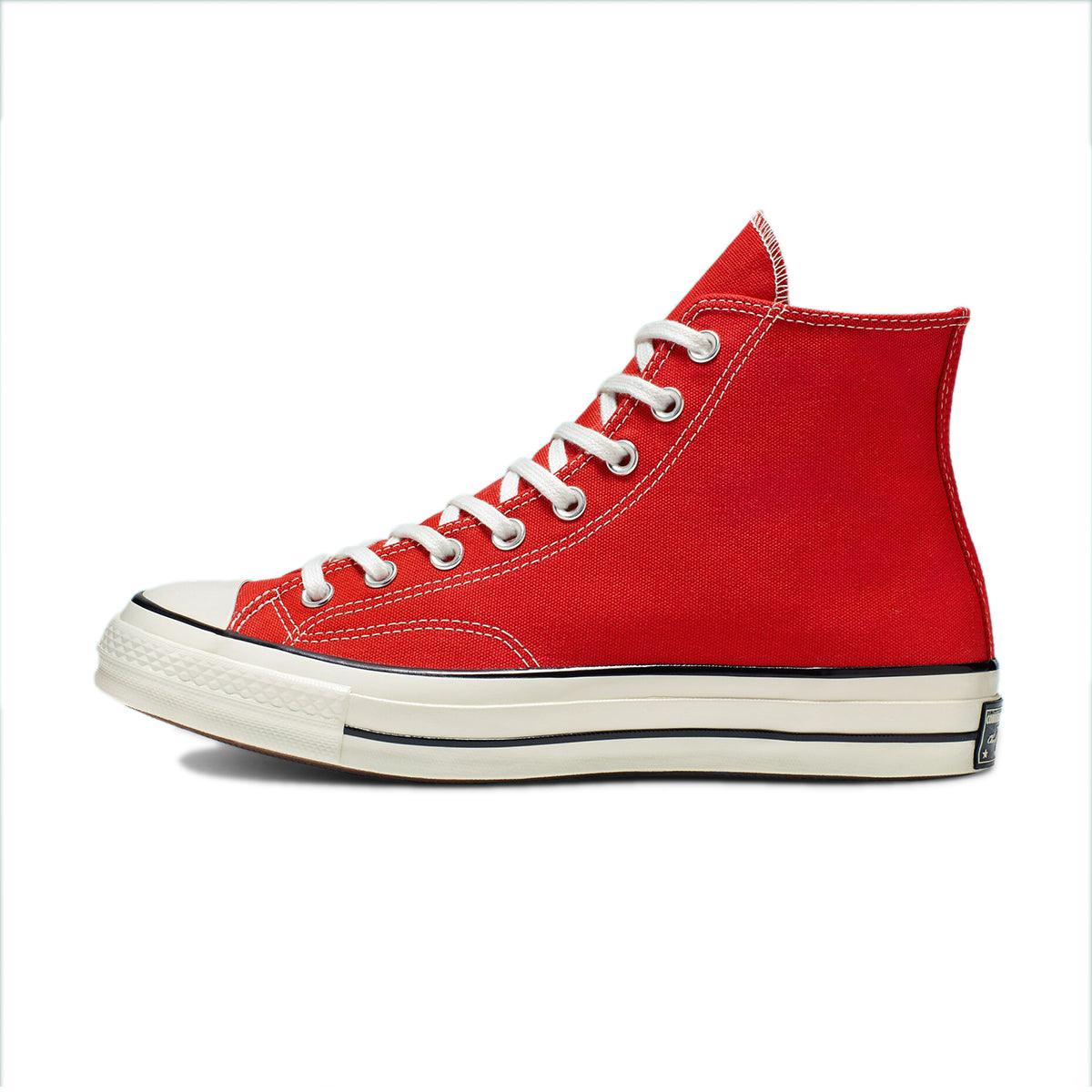 Converse All Star Chuck 70 High Top Sneakers in Enamel Red - Classic Canvas Shoes for Men & Women | Perfect for Casual Wear, Street Style & Everyday Fashion