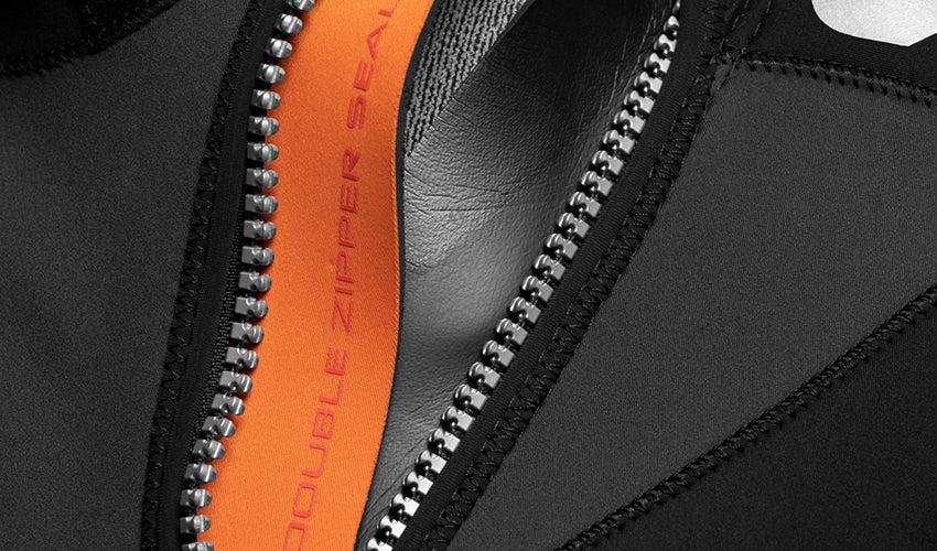 W8 5mm Men's Neoprene Wetsuit - Waterproof & Thermal Protection for Scuba Diving, Surfing & Water Sports