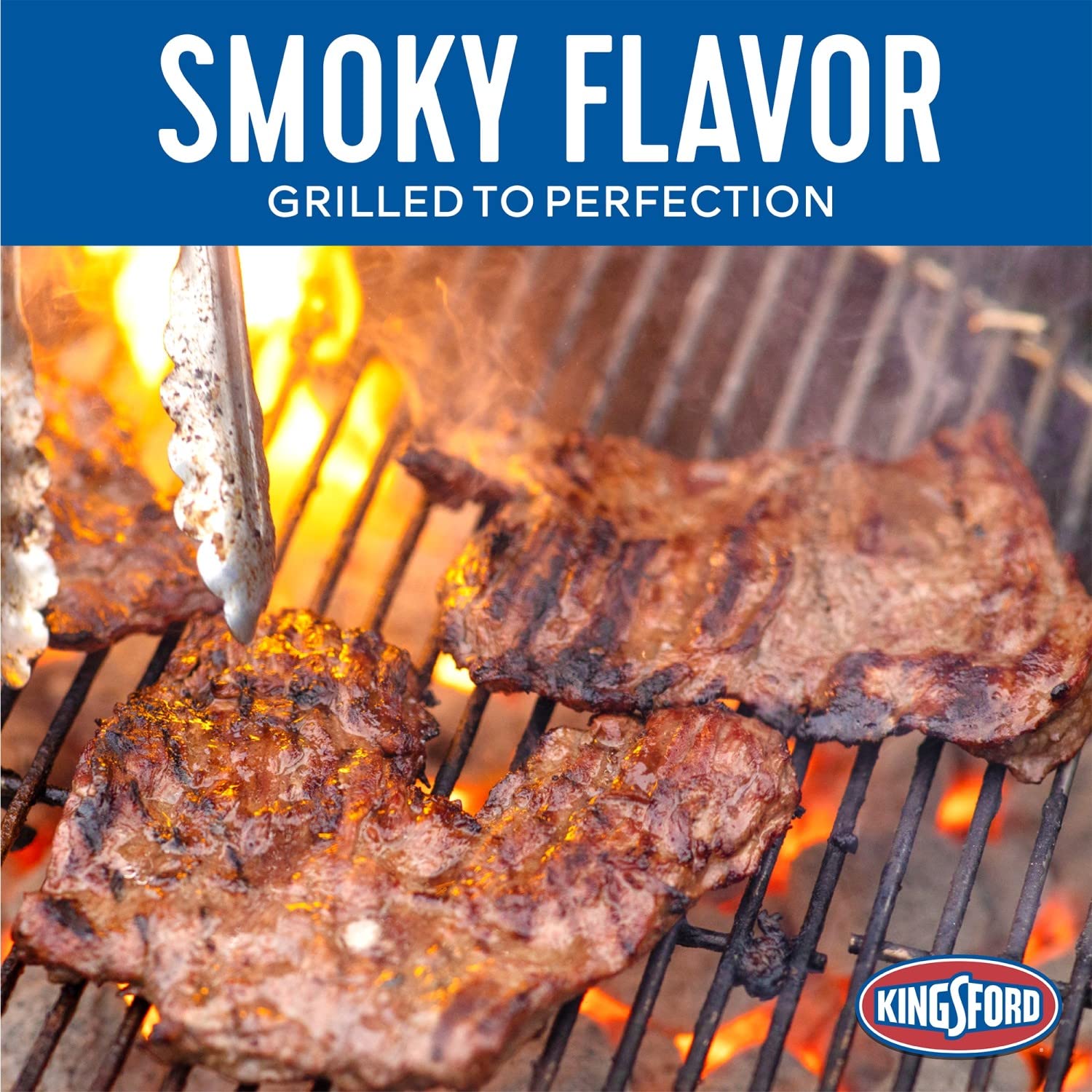 Kingsford Original Charcoal Briquettes - Premium BBQ Charcoal for Grilling, Smoking & Outdoor Cooking - 12 lbs (Pack of 2) - Perfect for Backyard BBQs, Camping & Tailgating Parties