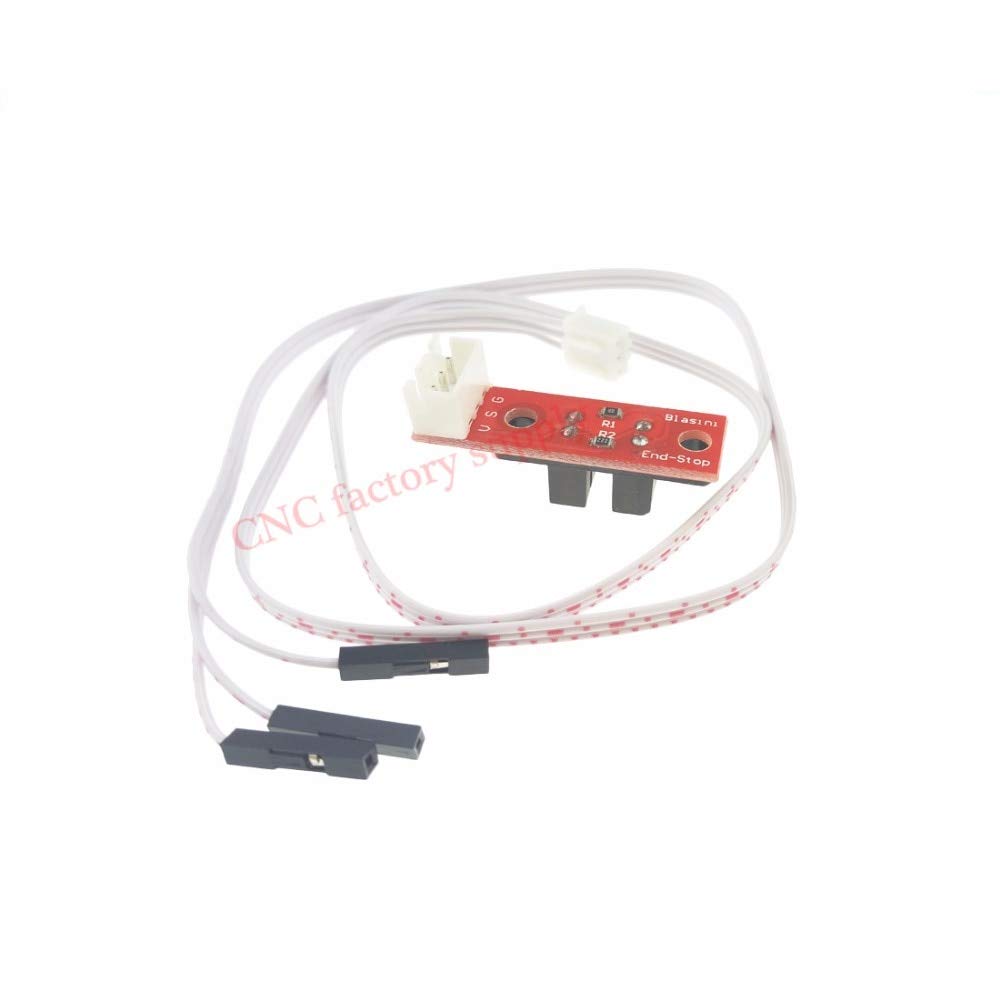 10pcs 3D Printer Optical Endstop Limit Switches for RAMPS 1.4 Board with 3Pin Cable - Red Mechanical Switches for 3D Printing Accessories | Perfect for DIY 3D Printer Repairs & Upgrades