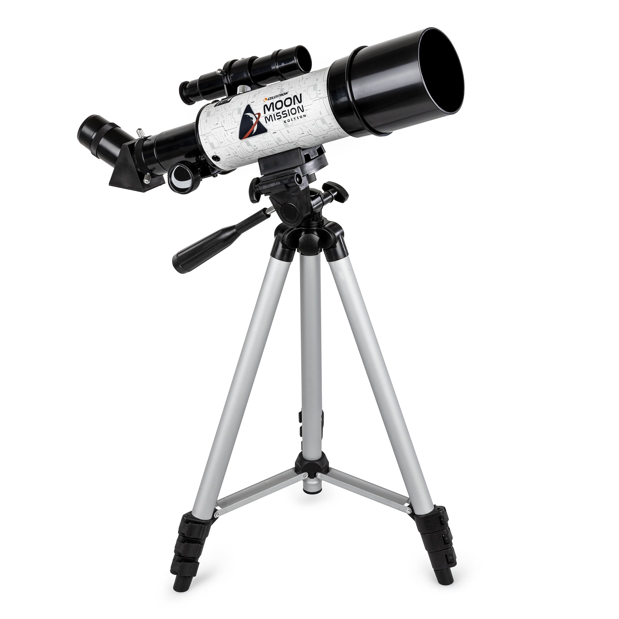 Moon Mission Travel Scope 60 Portable Telescope for Adults & Kids - Compact Astronomical Telescope for Stargazing, Camping, Hiking & Outdoor Adventures