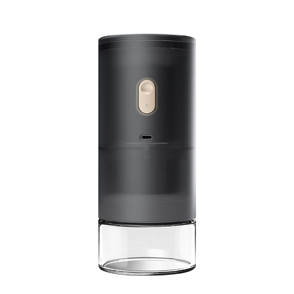 Premium USB Rechargeable Electric Coffee Grinder - Adjustable 14 Grind Settings for Espresso, Cold Brew & Drip Coffee | Portable Burr Grinder for Home, Office & Travel | Perfect for Coffee Enthusiasts & Baristas