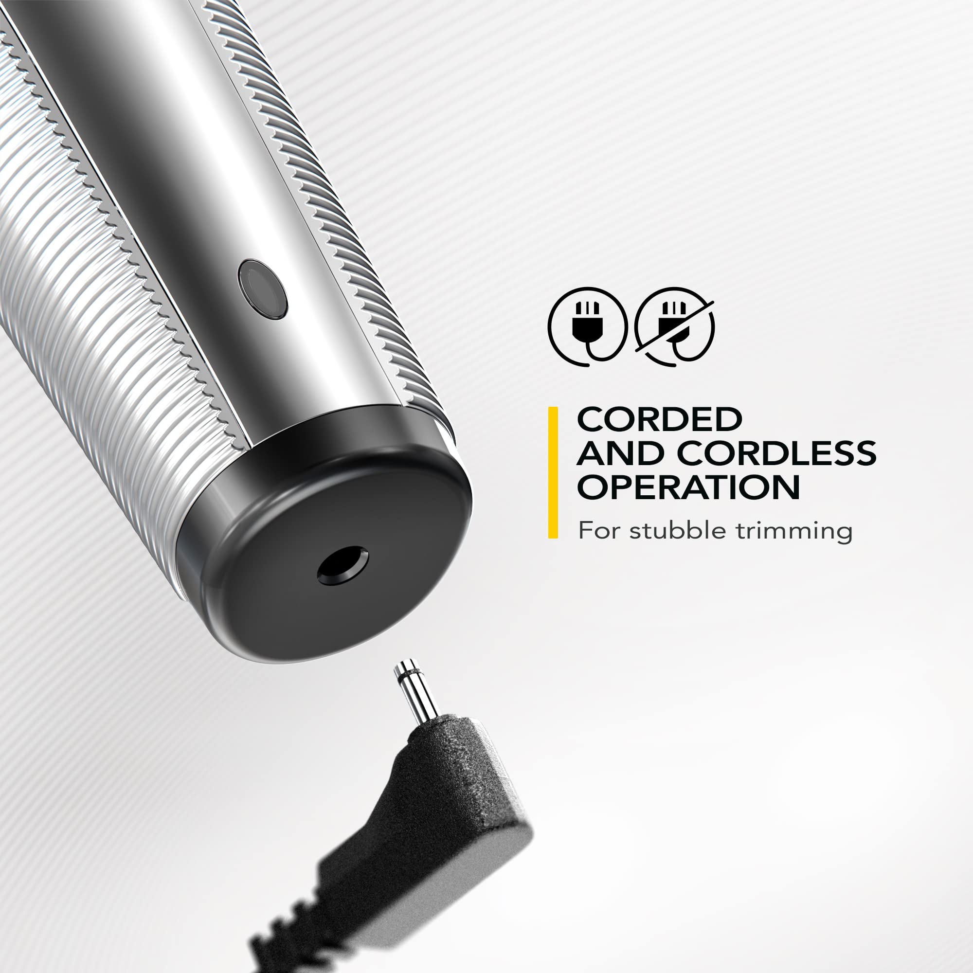 Wahl Professional Cordless Beard Trimmer for Men - Rechargeable Stubble & Hair Trimmer Kit with Precision Blades - Perfect for Home Grooming, Travel & Barbershop Use