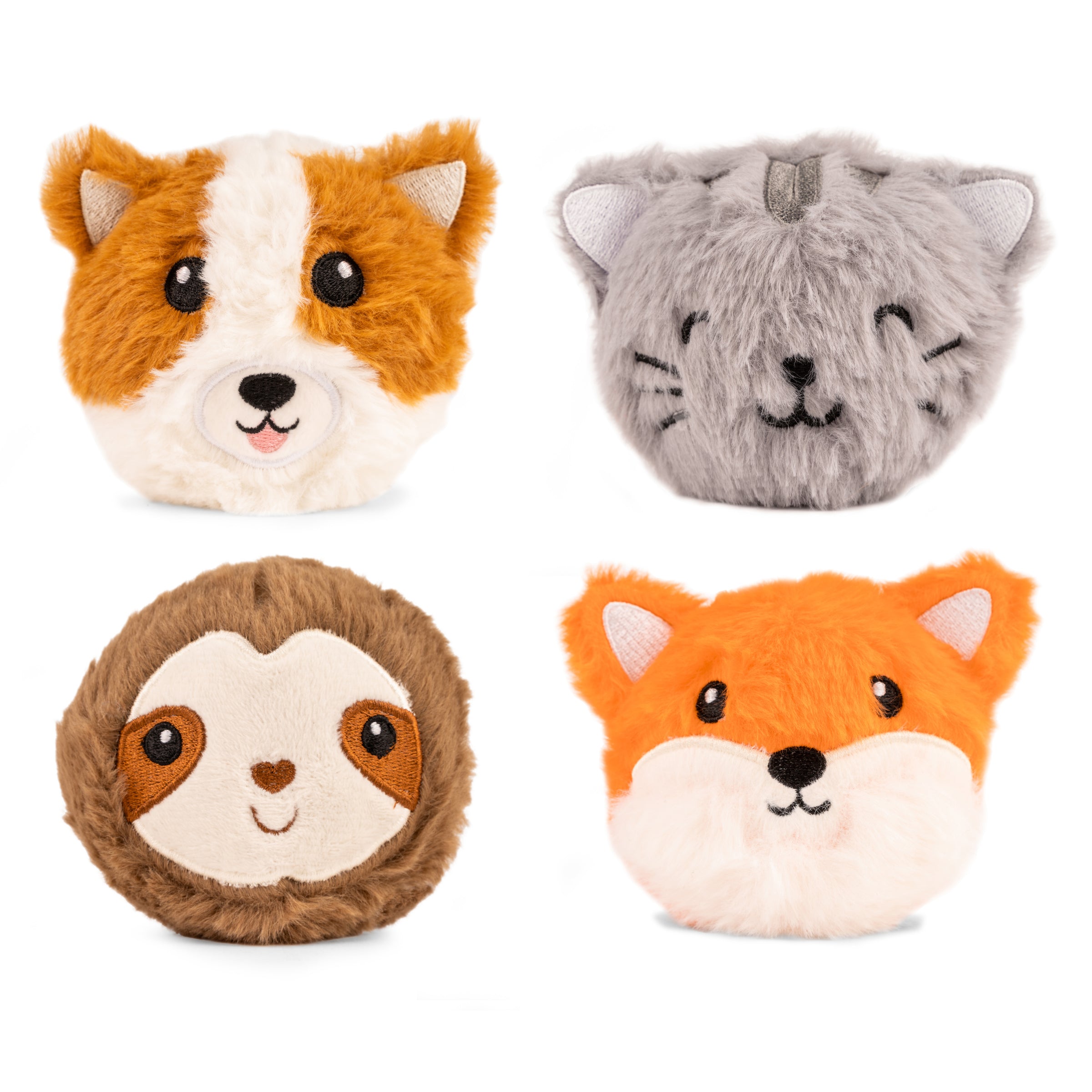 Furry Friends Stress Balls - Cute Animal-Shaped Squeeze Toys for Anxiety Relief & Stress Management - Perfect for Office, School, Home & Travel Use