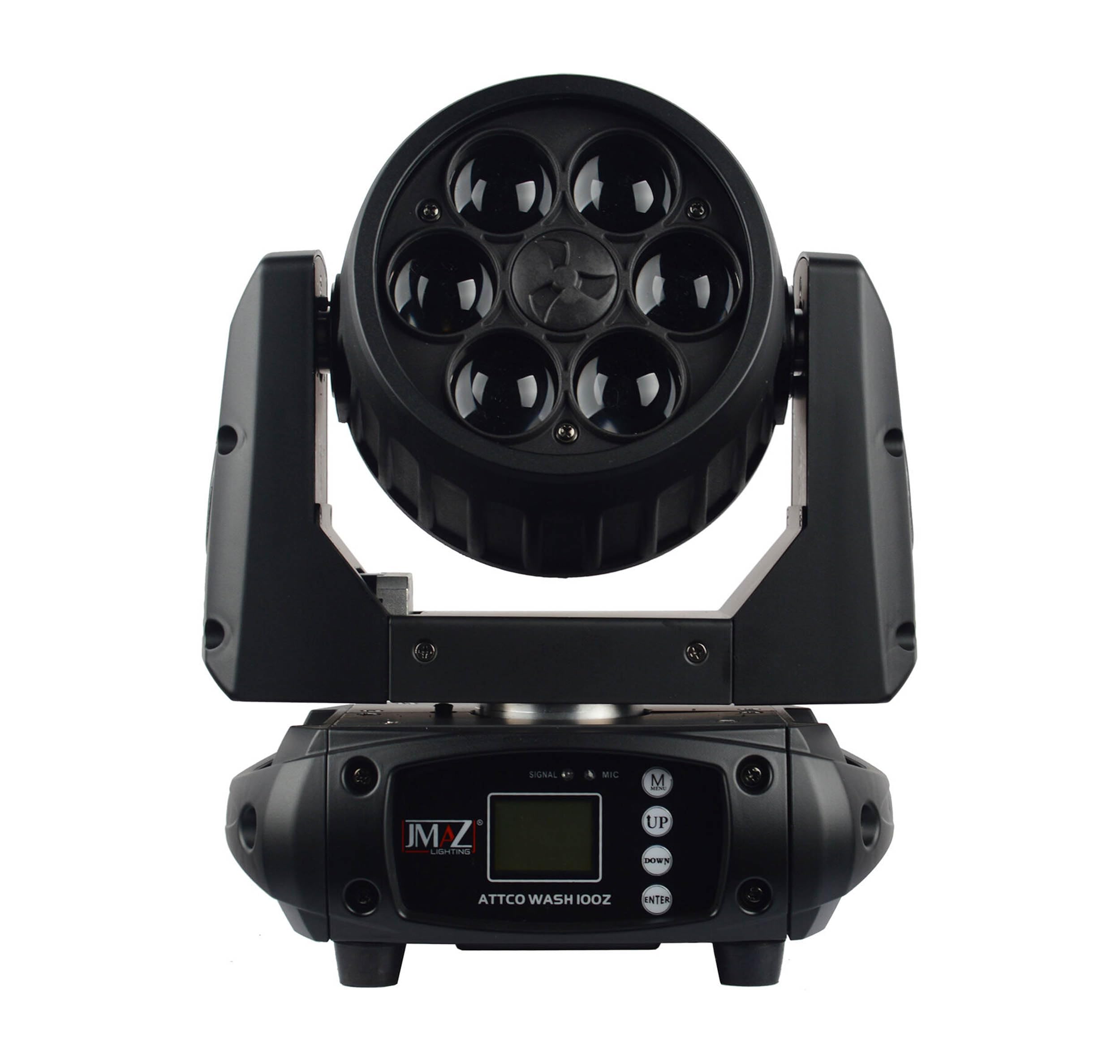 JMAZ Attco WASH 100Z LED Moving Head Zoom Wash Light - Professional DJ Stage Lighting Equipment for Concerts, Clubs, and Events