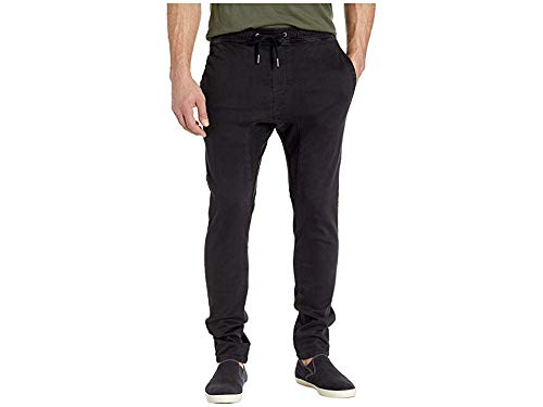 Zanerobe Men's Salerno Flex Chino Jogger Pants - Classic Drawstring Comfort Fit Casual & Athletic Wear for Workout, Travel & Everyday Style